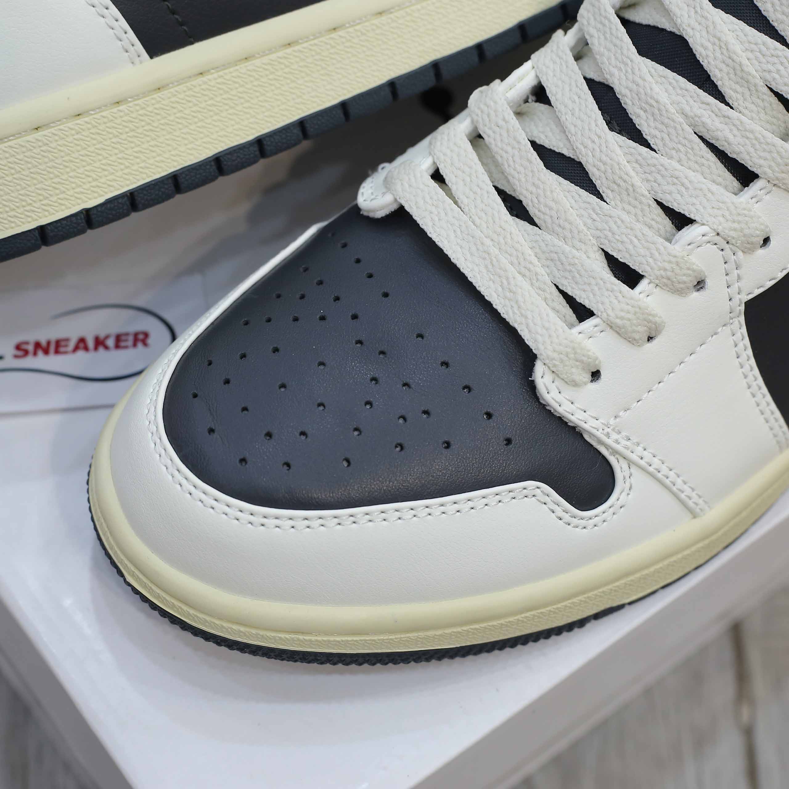 Giày Nike Air Jordan 1 Low ‘Jade Smoke’ (W) Like Auth
