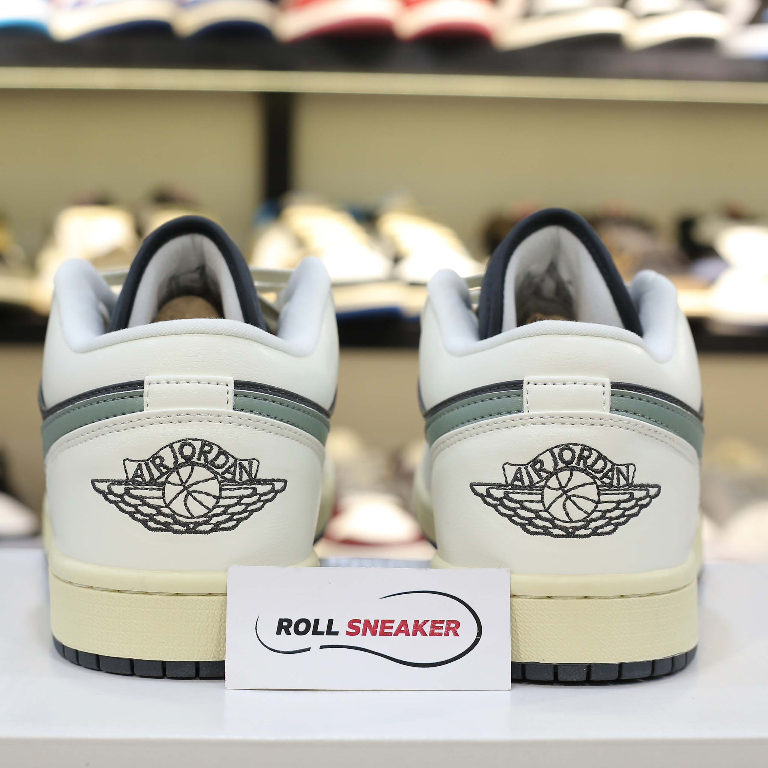Giày Nike Air Jordan 1 Low ‘Jade Smoke’ (W) Like Auth