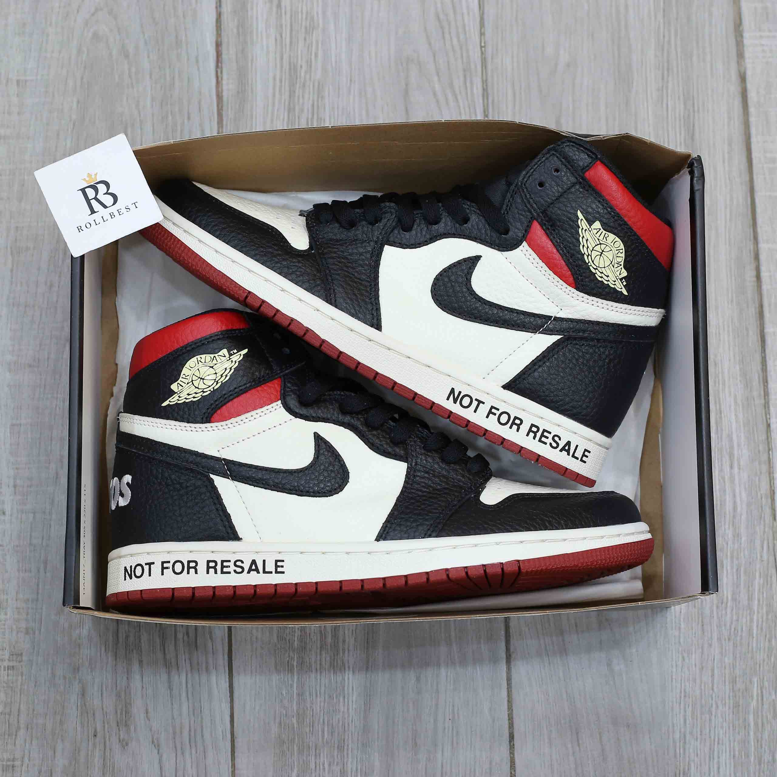 Giày Nike Air Jordan 1 Retro High OG NRG ‘Not For Resale’ Best Quality