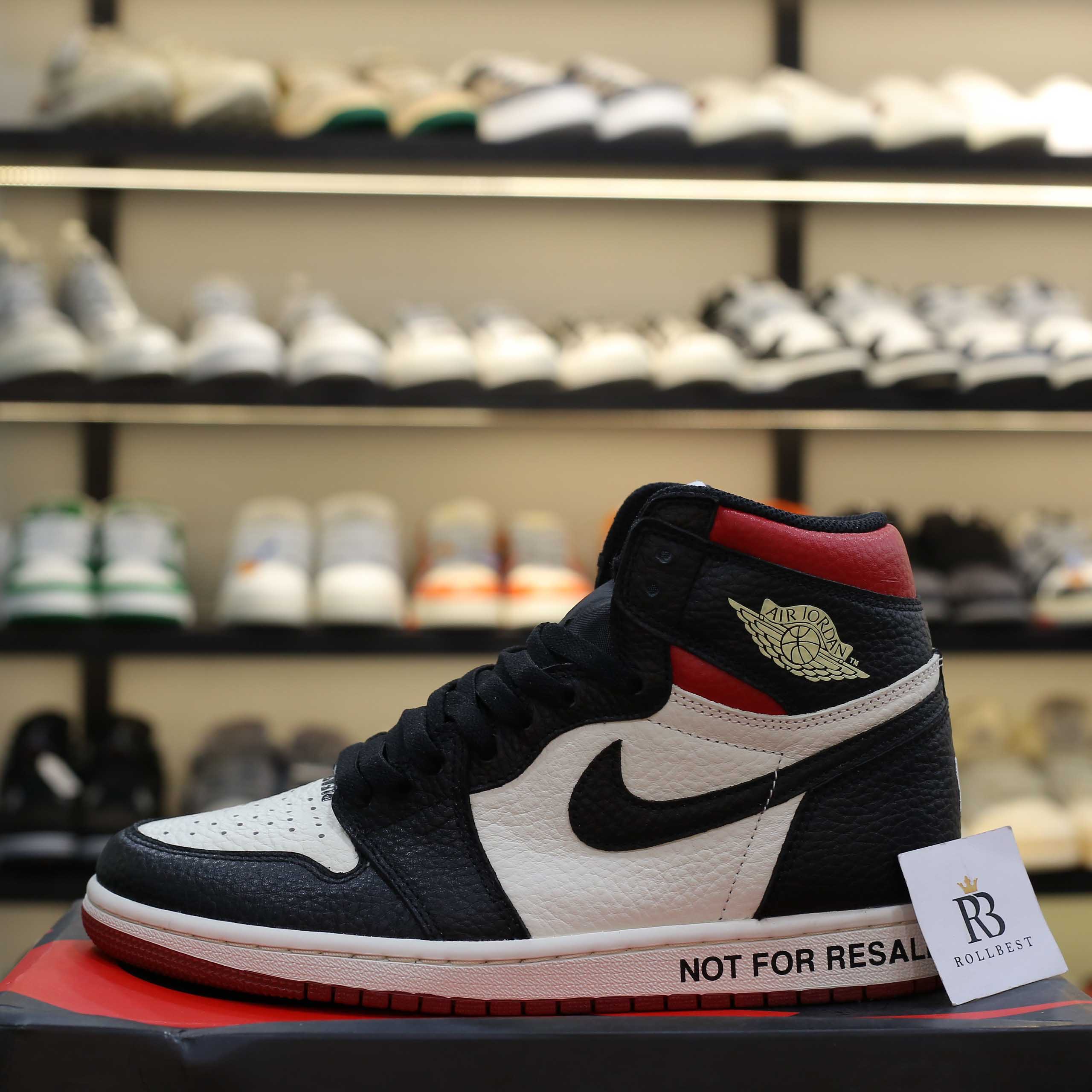 Giày Nike Air Jordan 1 Retro High OG NRG ‘Not For Resale’ Best Quality