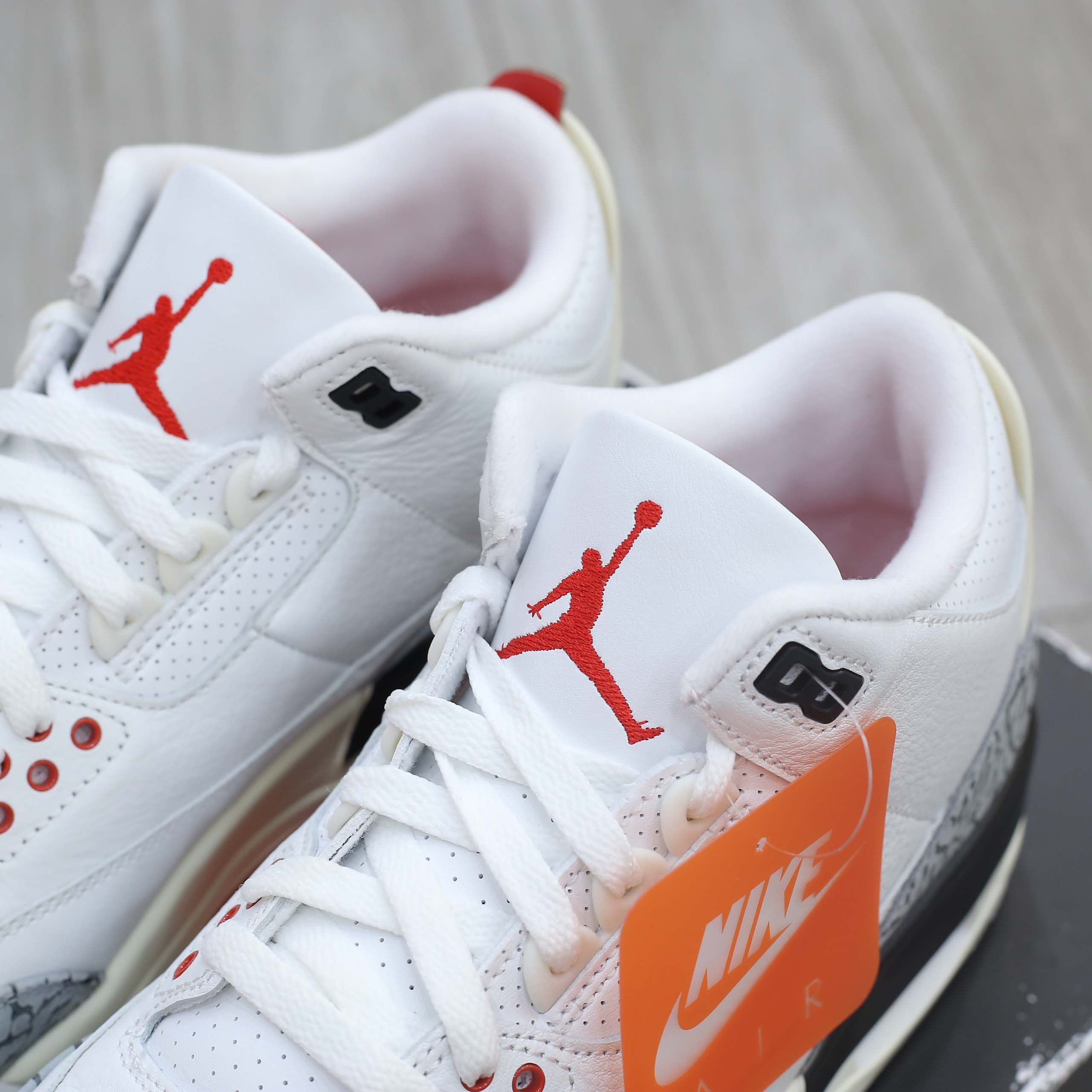 Giày Nike Air Jordan 3 Retro White Cement Reimagined Best Quality
