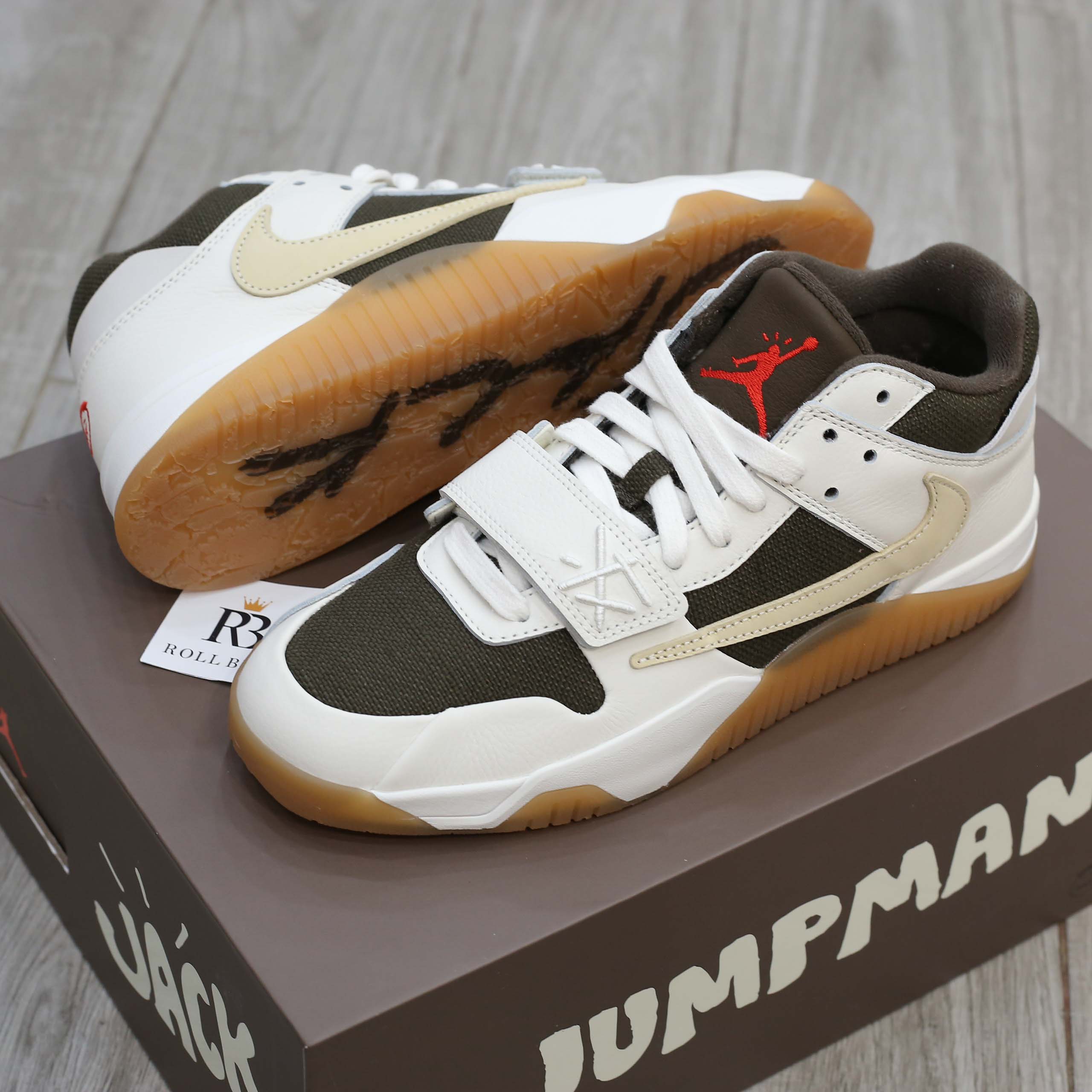 Giày Nike Jordan Jumpman Jack TR Travis Scott Sail Best Quality