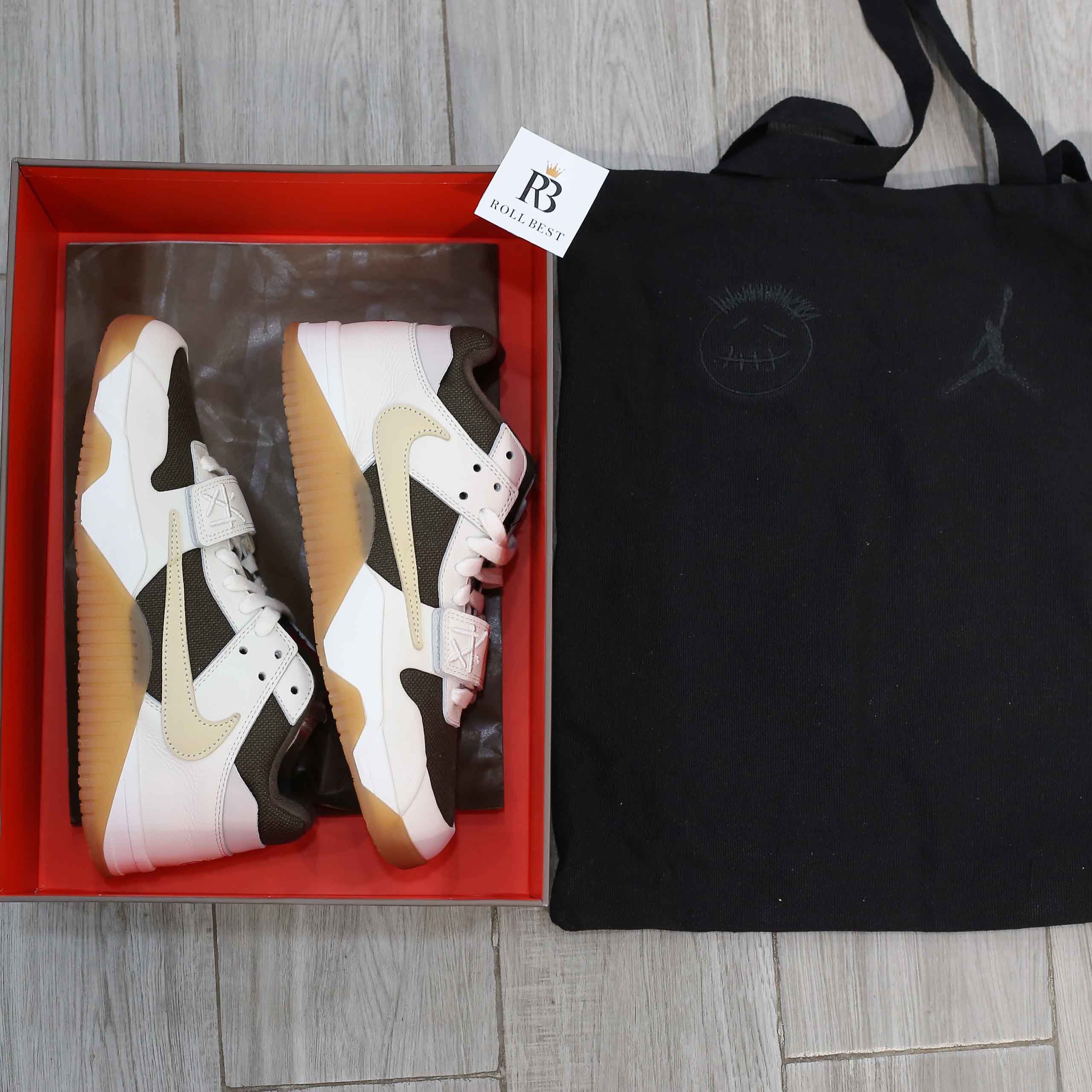 Giày Nike Jordan Jumpman Jack TR Travis Scott Sail Best Quality