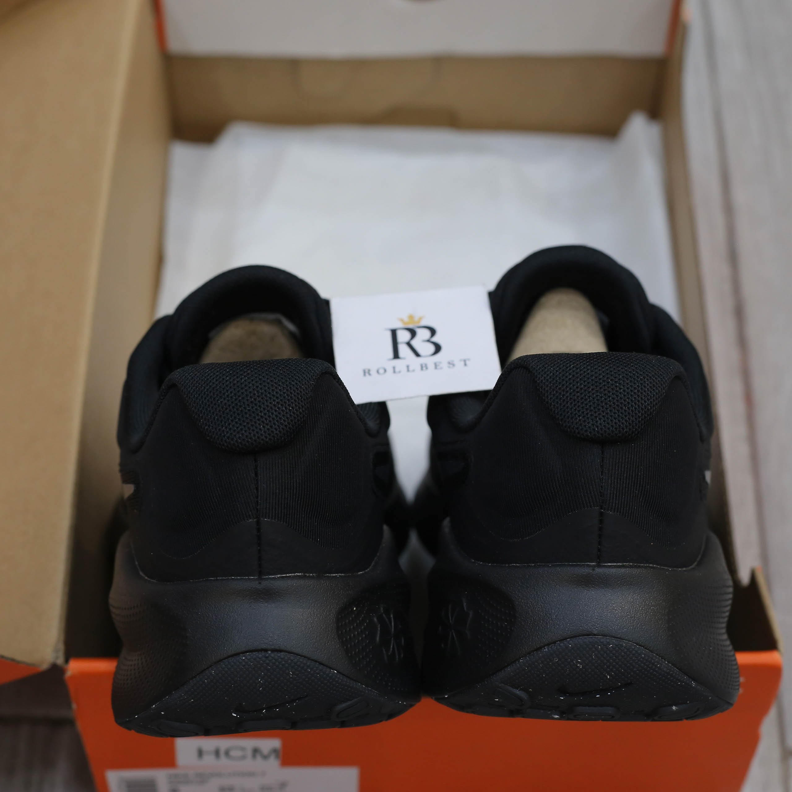Giày Nike Revolution 7 Extra Wide ‘Black Off Noir’ Like Auth