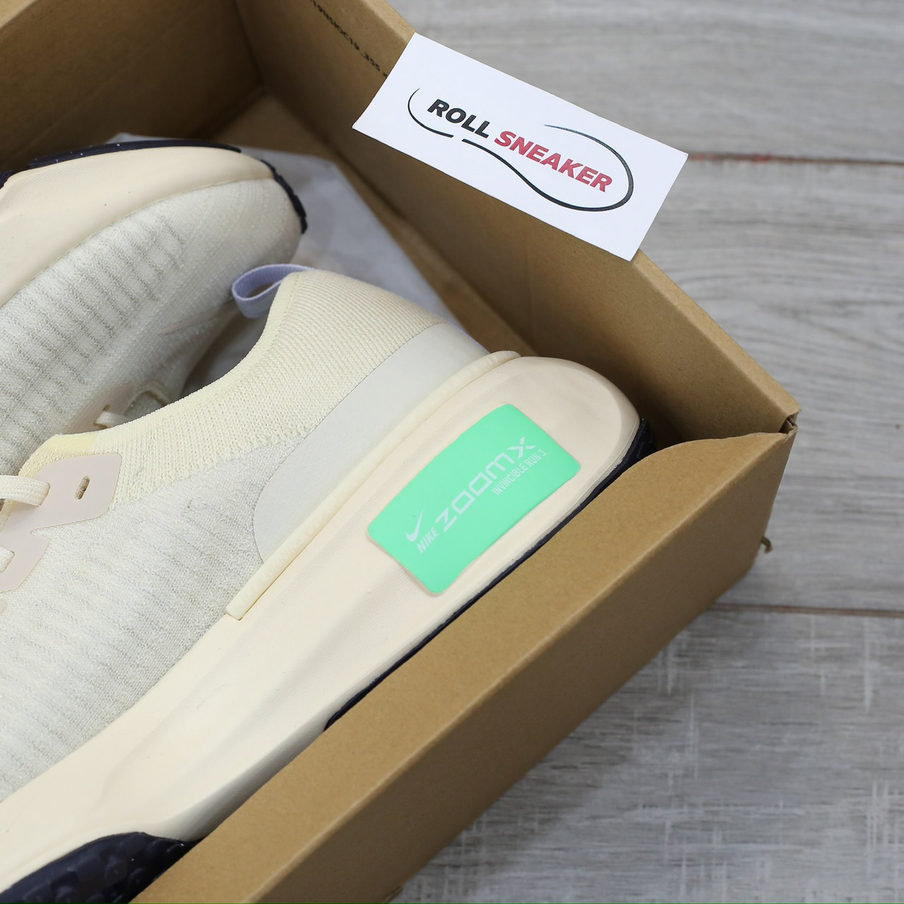 Giày Nike ZoomX Invincible Run 3 ‘Light Cream’ Like Auth