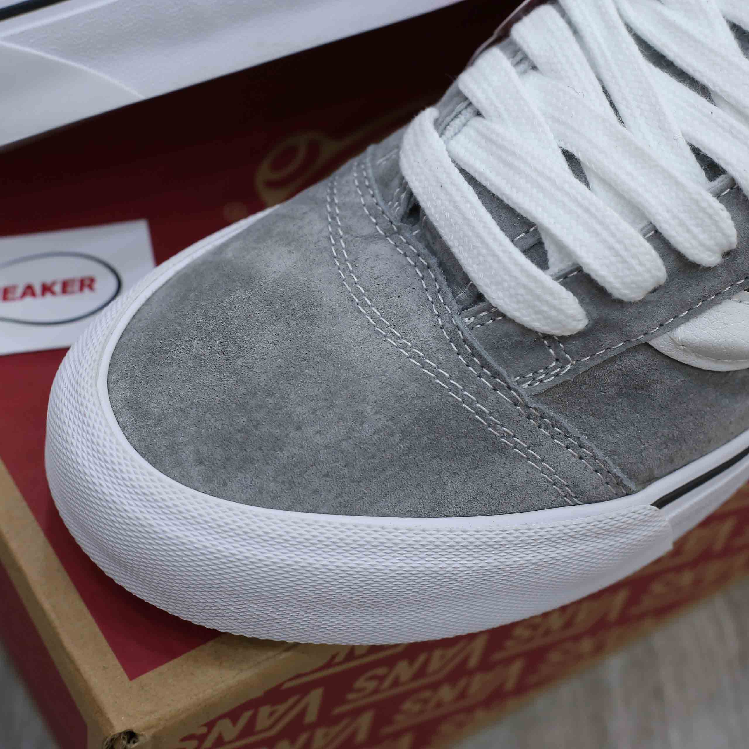 Giày Vans Knu Skool Franchise Gray Like Auth