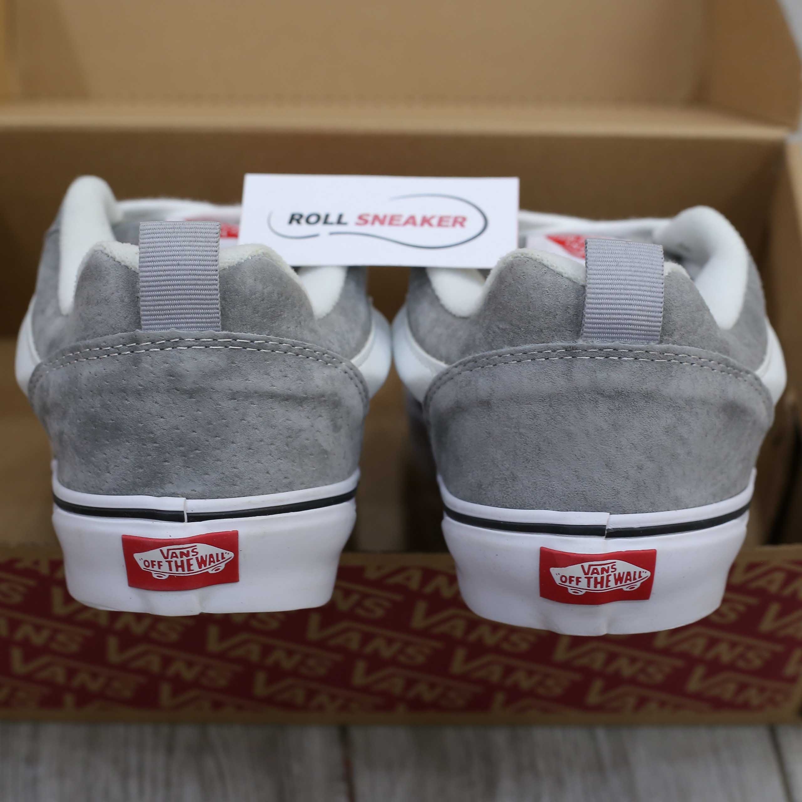 Giày Vans Knu Skool Franchise Gray Like Auth