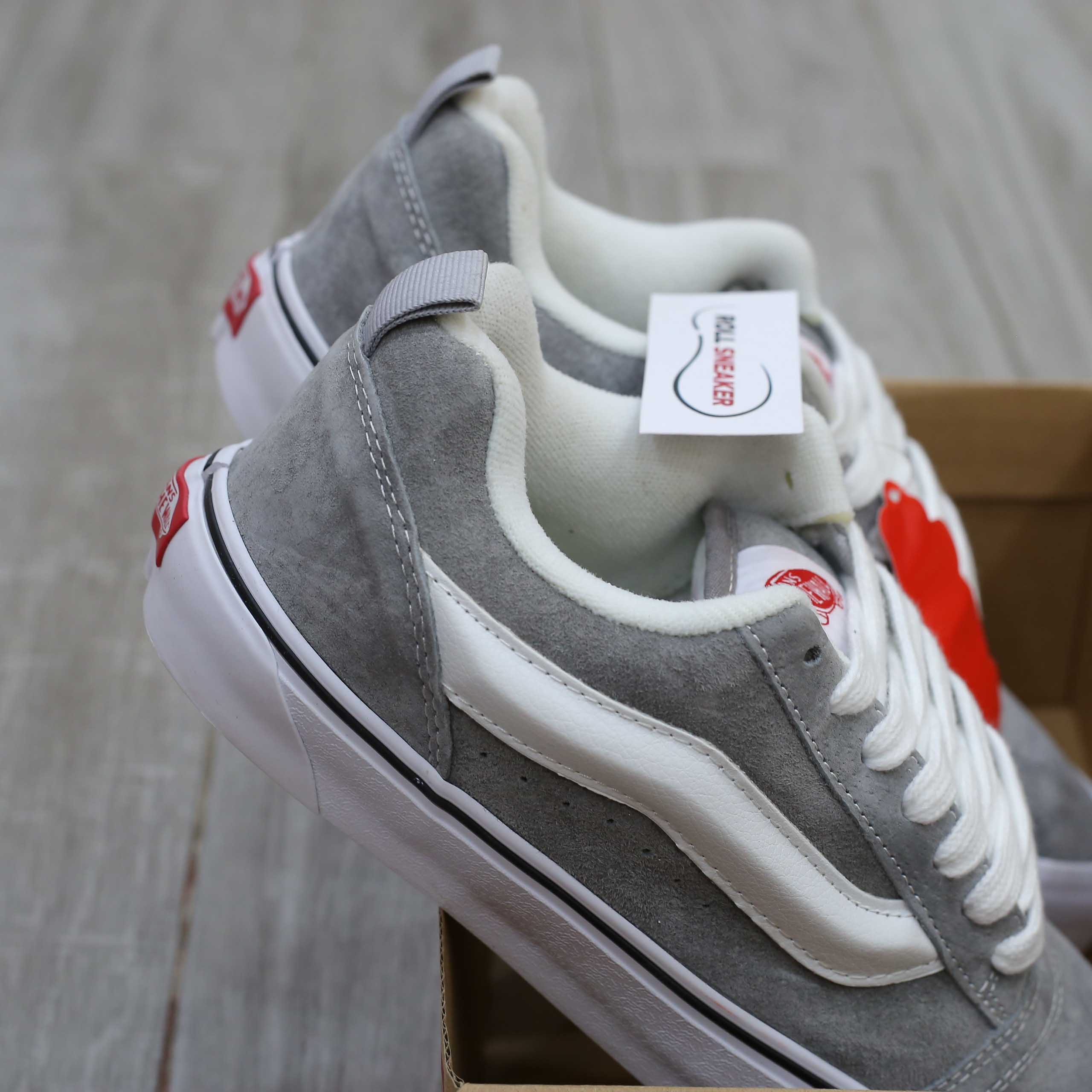 Giày Vans Knu Skool Franchise Gray Like Auth