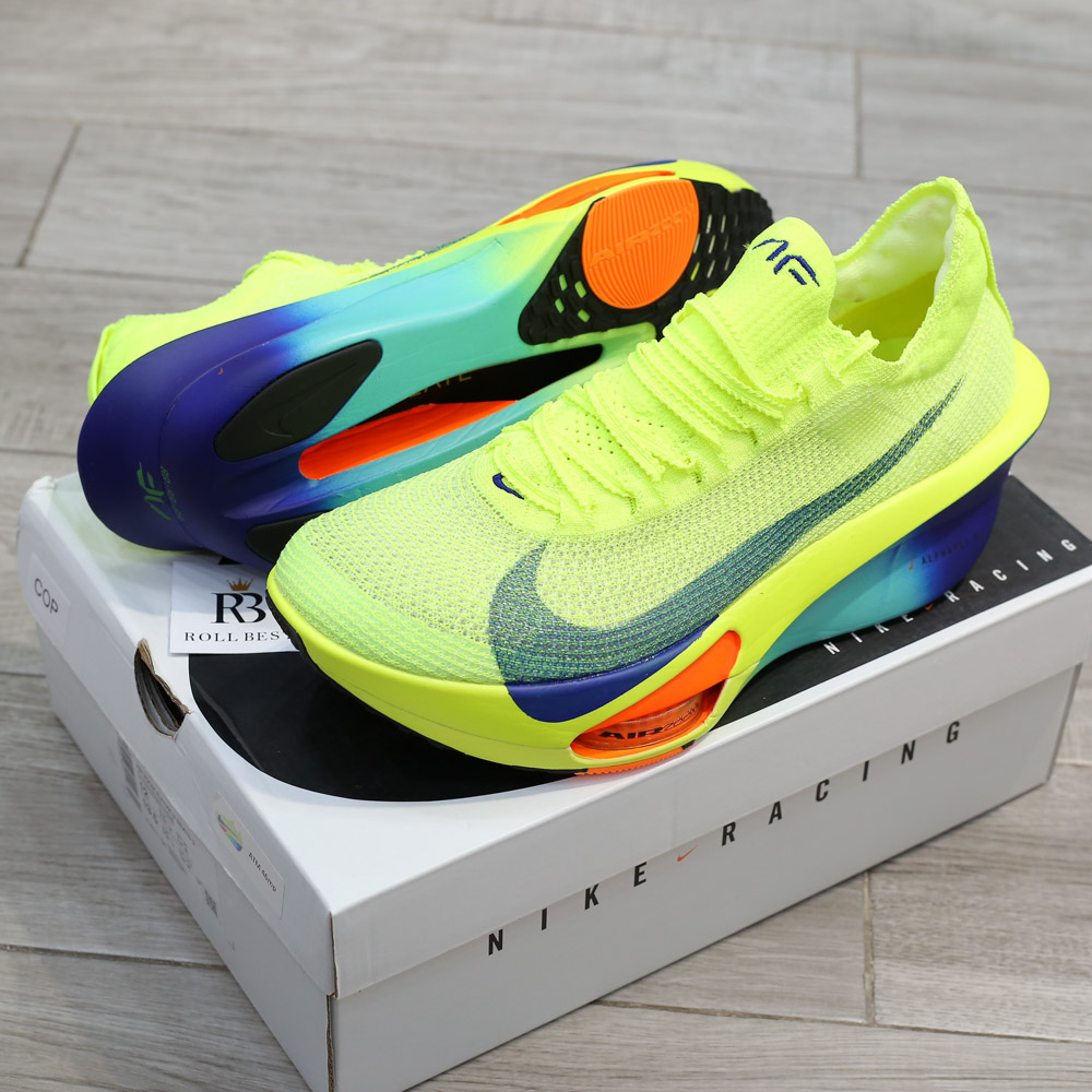 Giày Nike Air Zoom Alphafly NEXT% 3 Volt Concord Like Auth