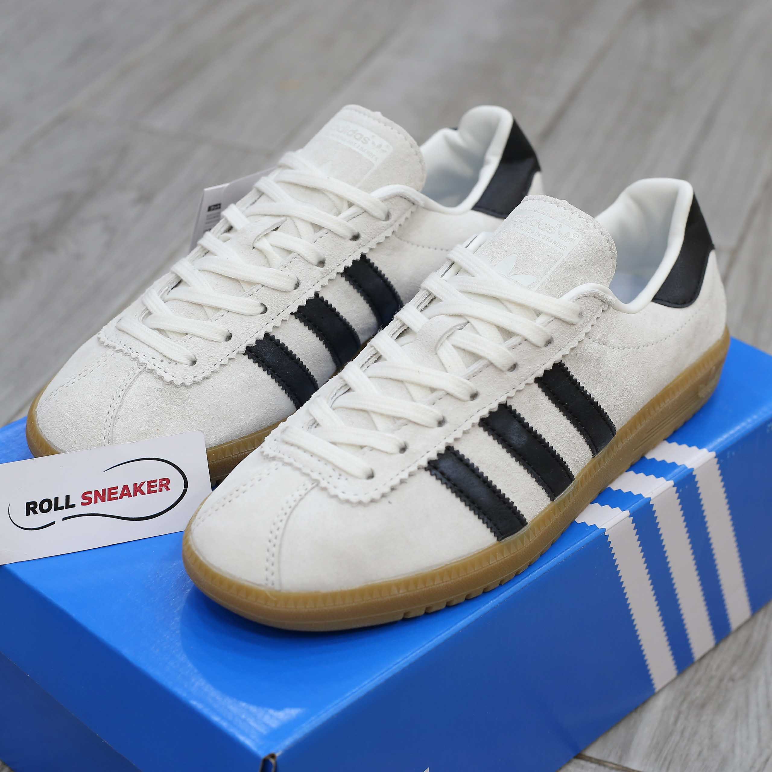 Giày Adidas Bermuda Cloud White Core Black Like Auth