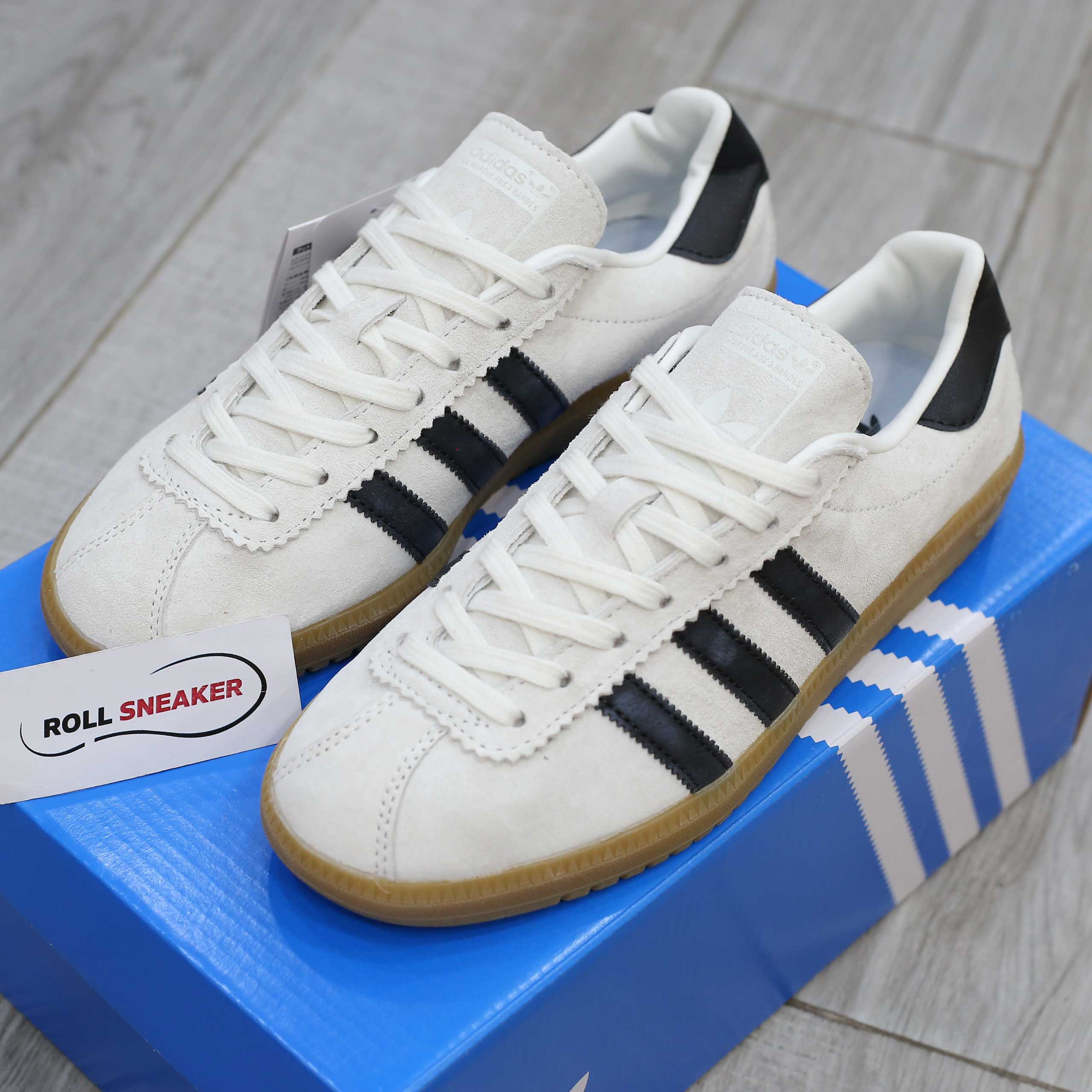 Giày Adidas Bermuda Cloud White Core Black Like Auth
