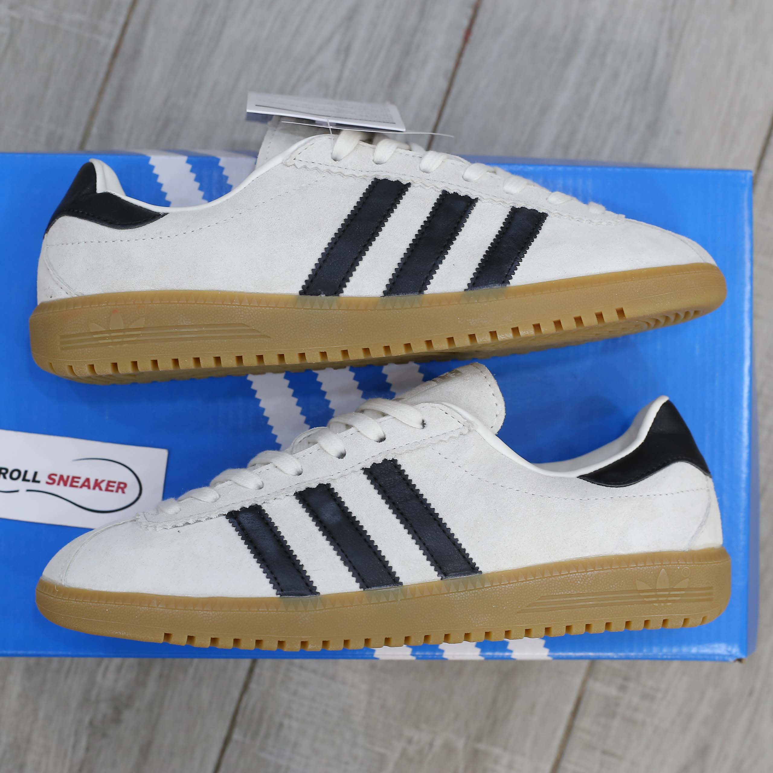 Giày Adidas Bermuda Cloud White Core Black Like Auth