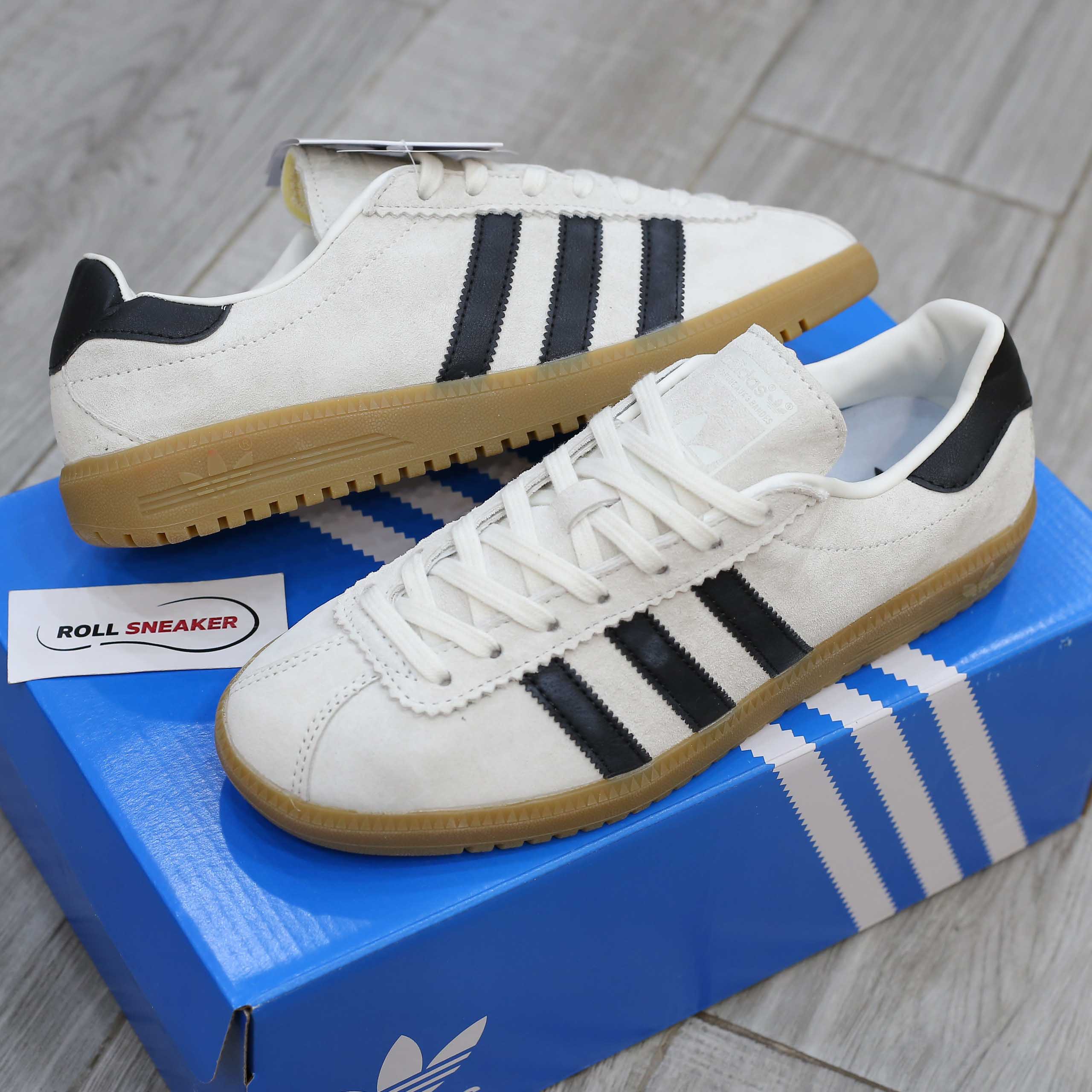Giày Adidas Bermuda Cloud White Core Black Like Auth