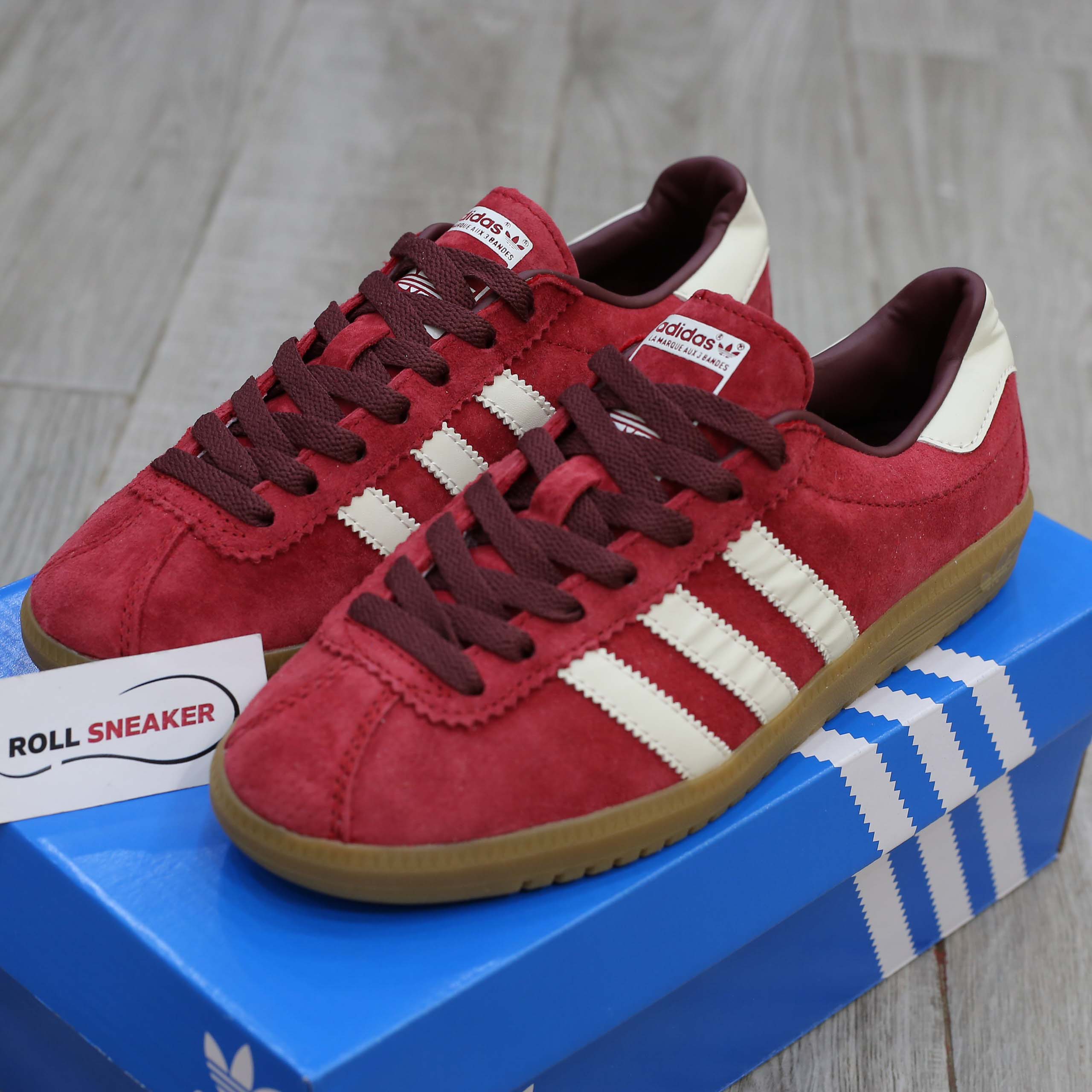 Giày Adidas Originals Bermuda ‘Collegiate Burgundy’ Like Auth