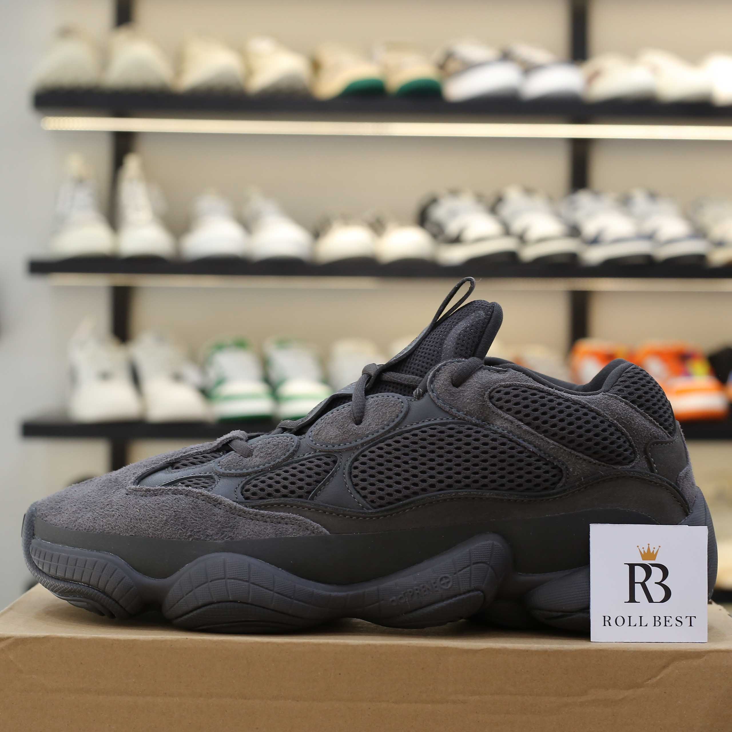 Giày Adidas Yeezy 500 Utility Black Best Quality