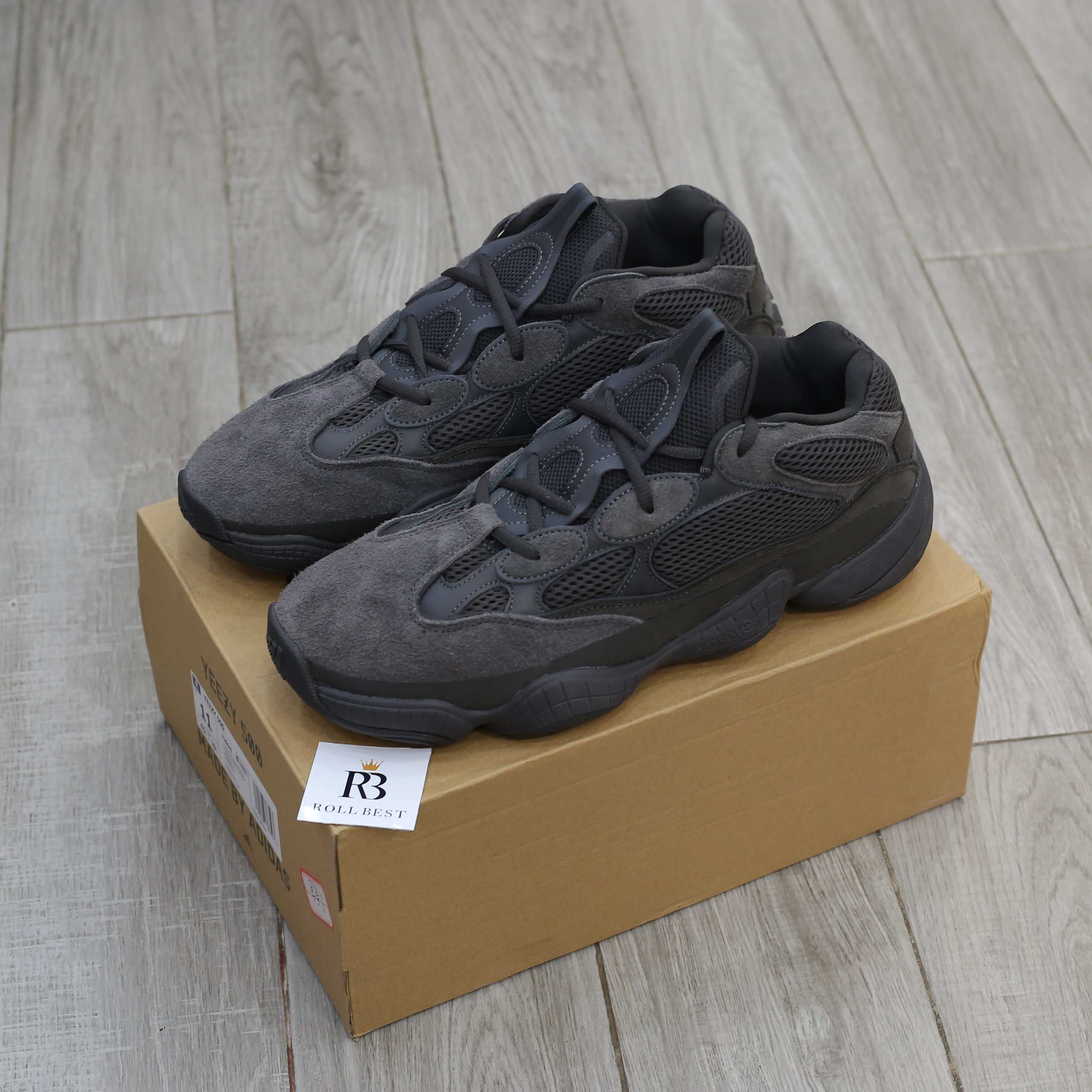 Giày Adidas Yeezy 500 Utility Black Best Quality
