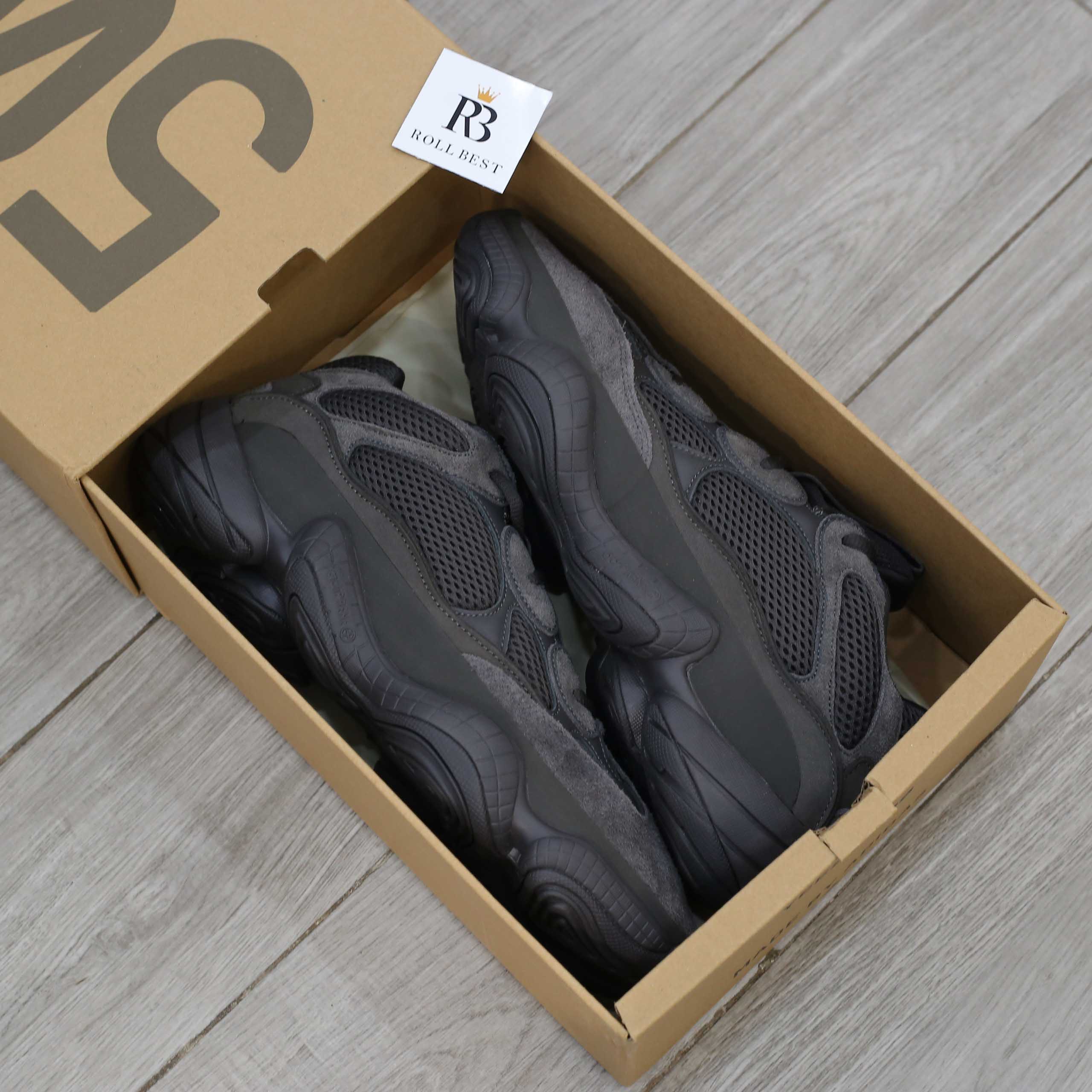 Giày Adidas Yeezy 500 Utility Black Best Quality