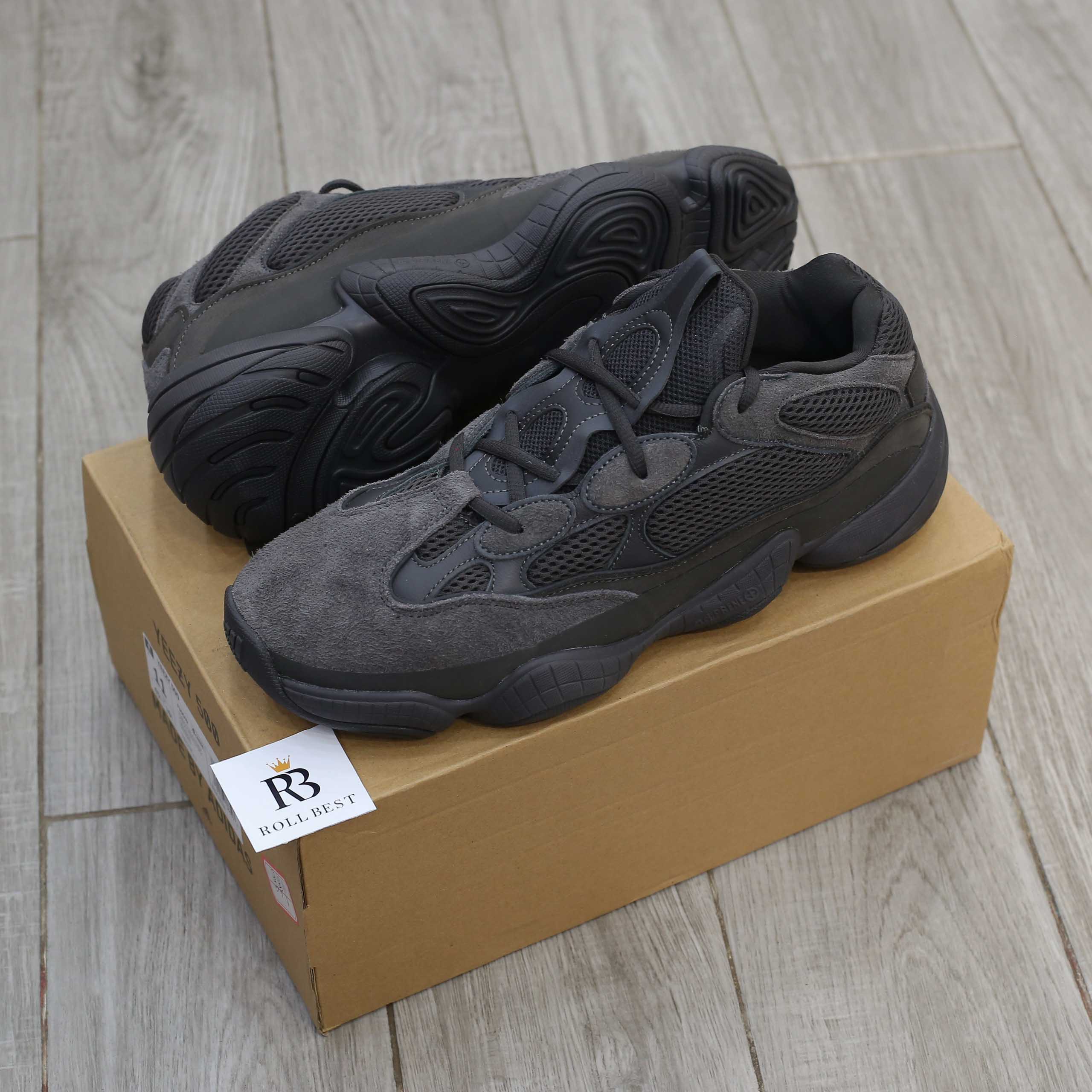 Giày Adidas Yeezy 500 Utility Black Best Quality