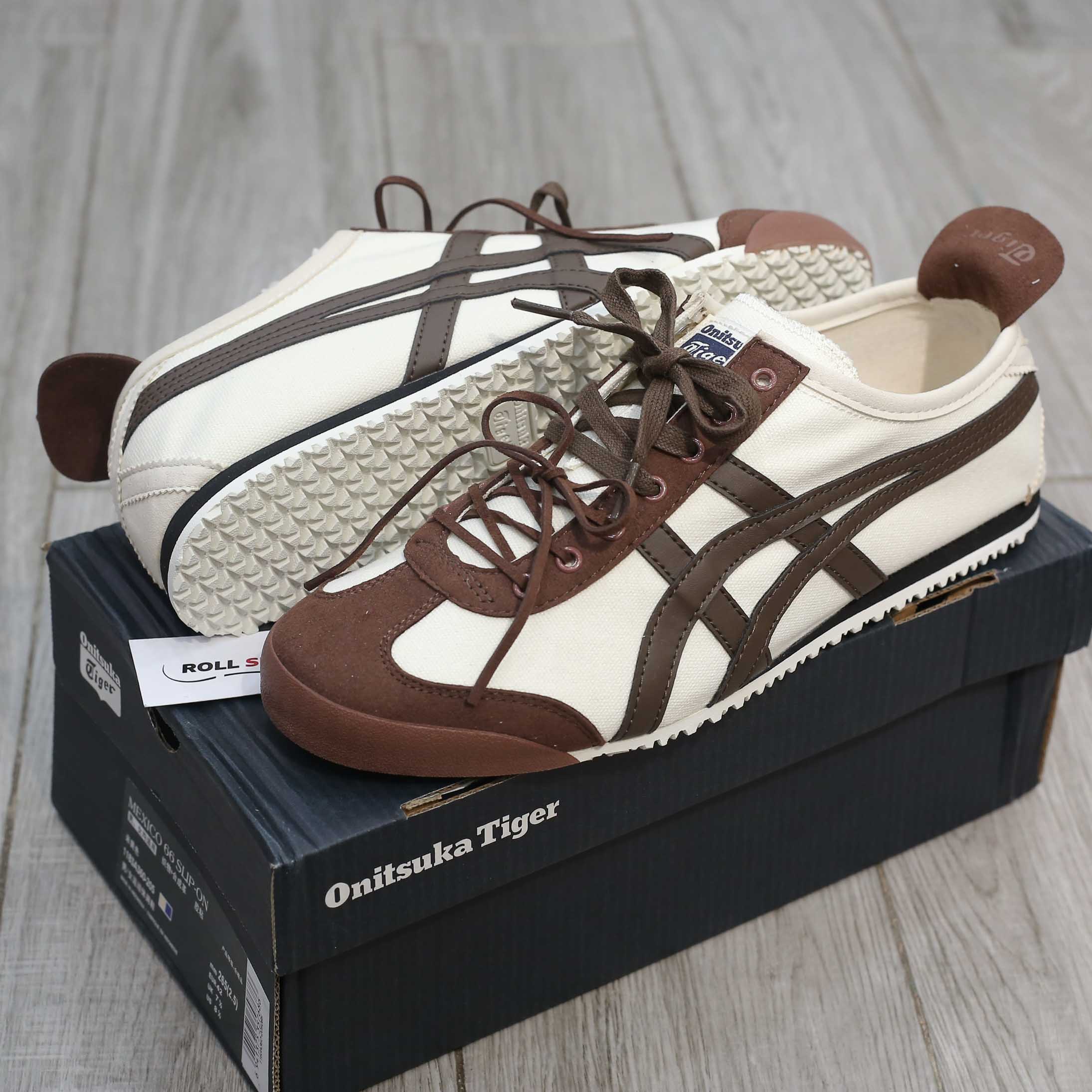 Giày Custom Onitsuka Tiger Mexico 66 Slip-on Like Auth