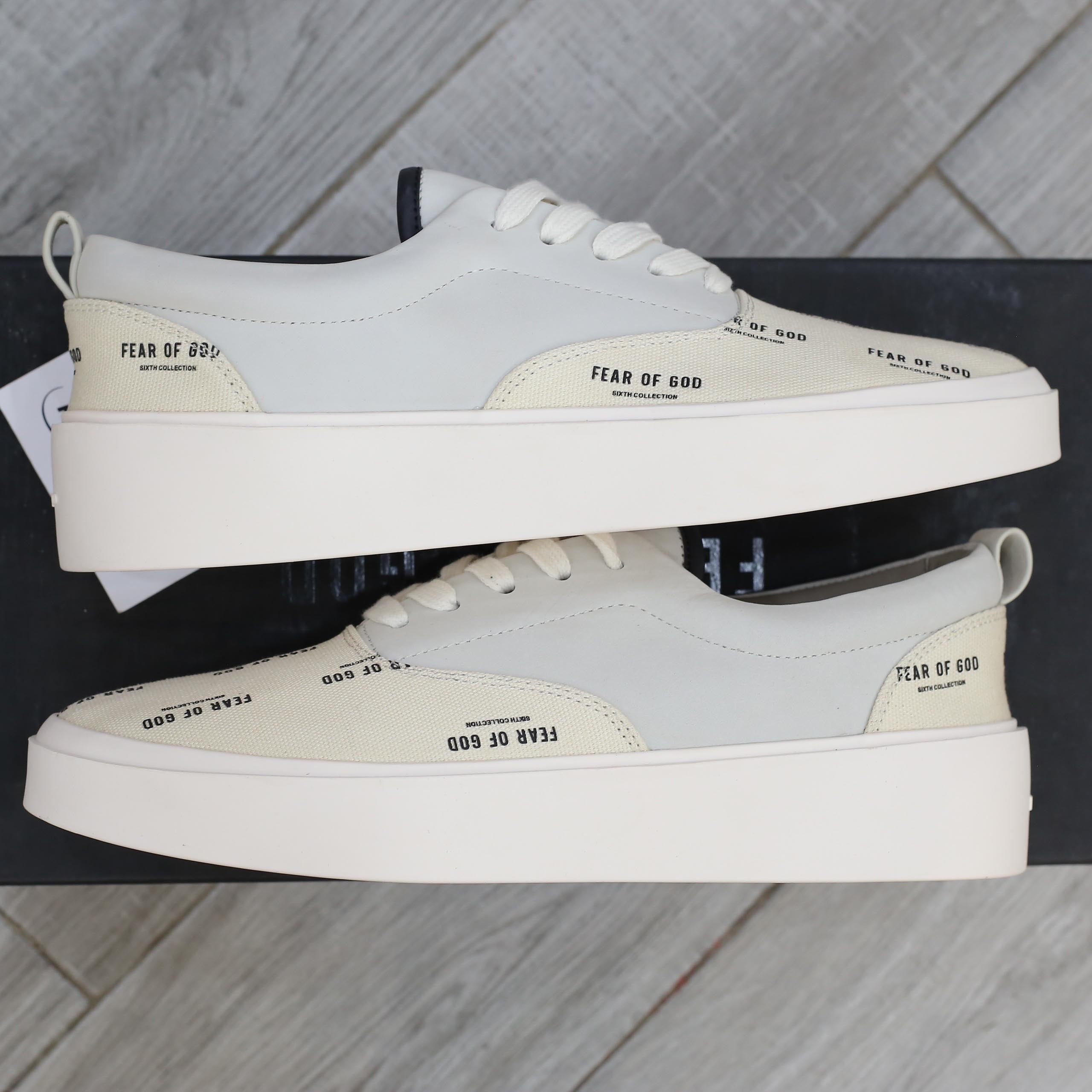 Giày Fear of God 101 Lace Up ‘Bone Cream’ Like Auth