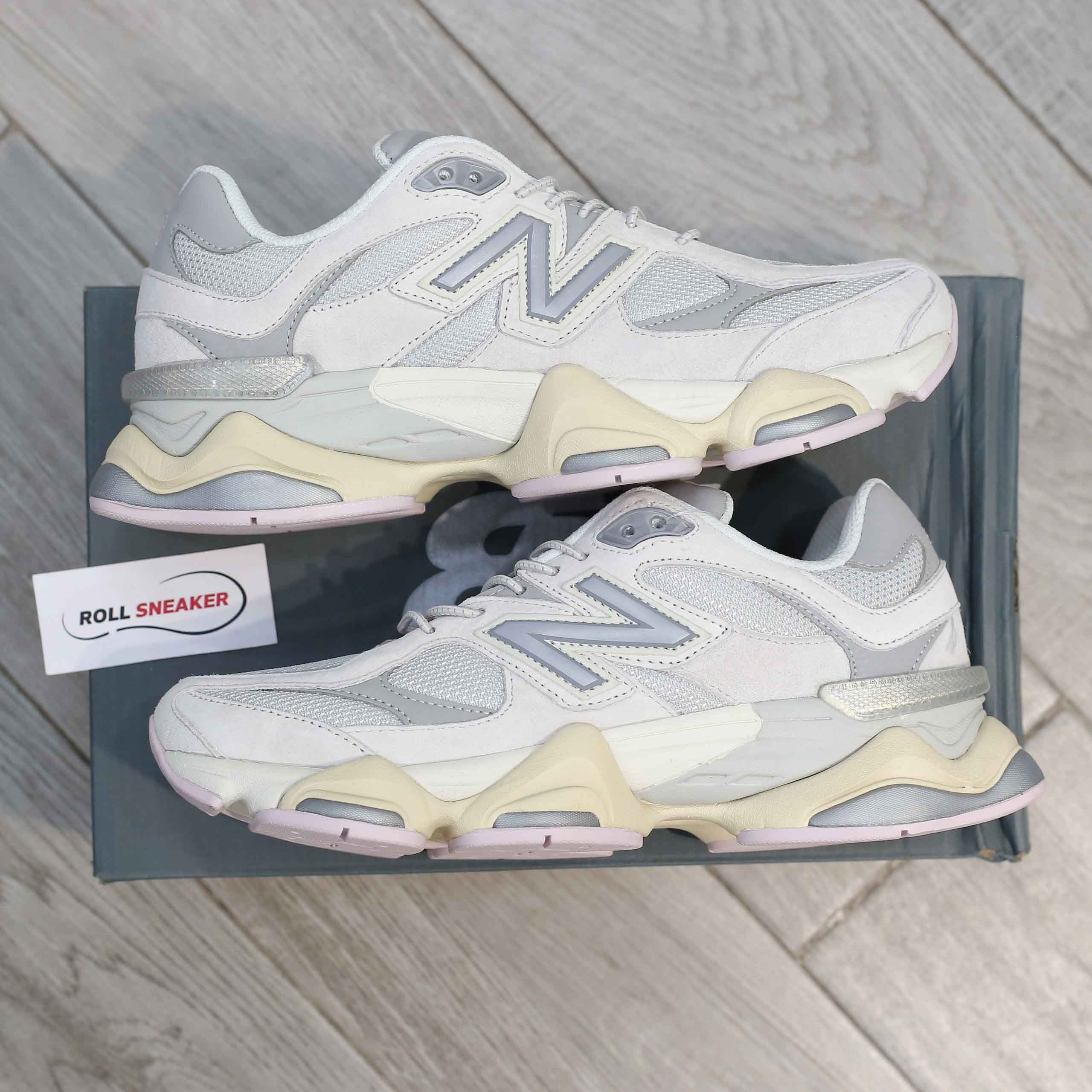 Giày New Balance 9060 Grey Lilac Like Auth