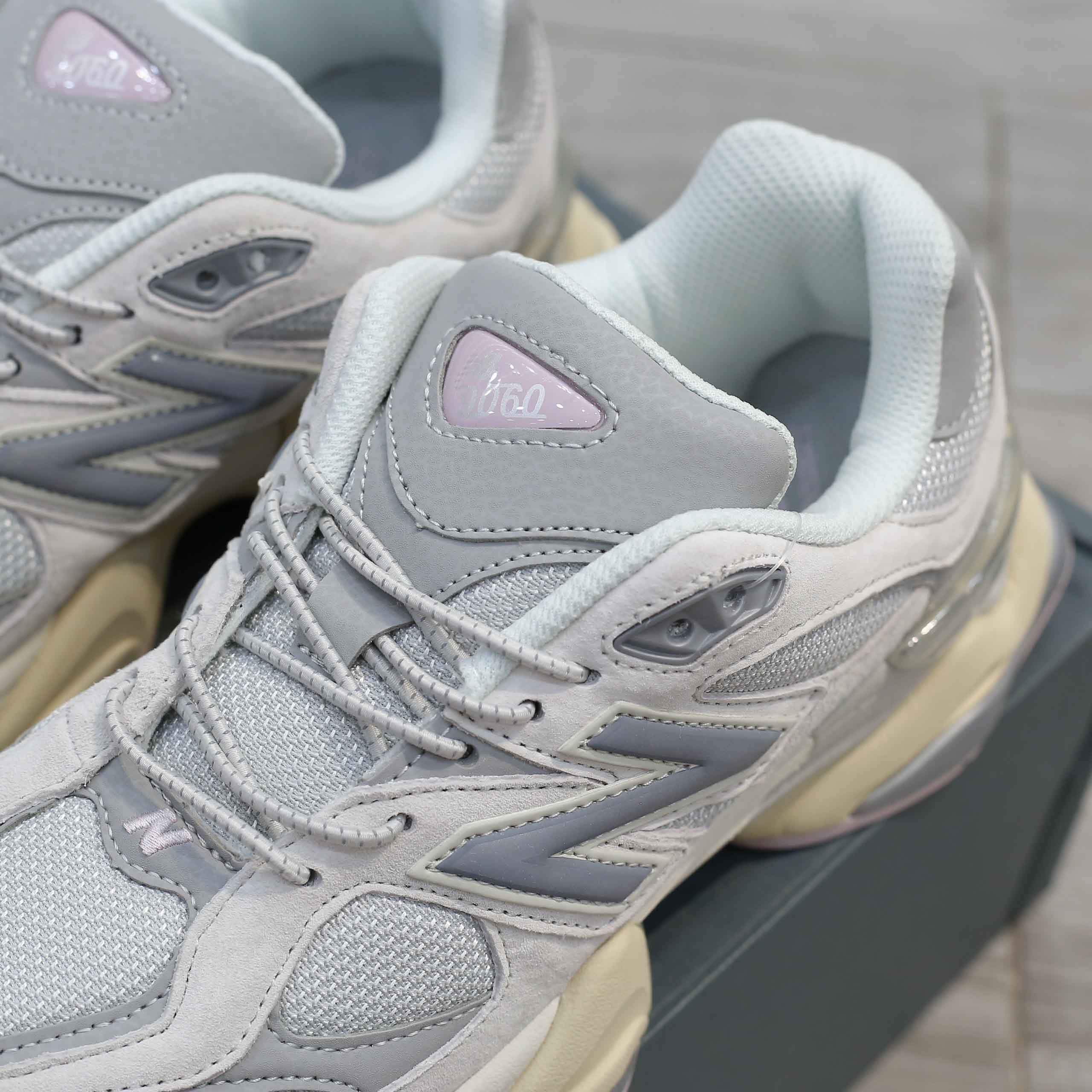 Giày New Balance 9060 Grey Lilac Like Auth