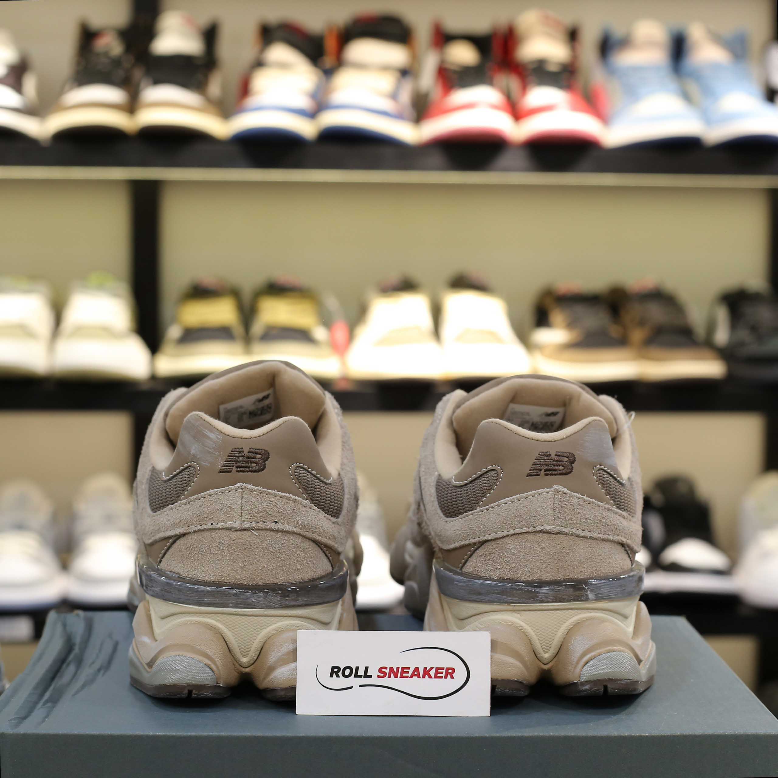 Giày New Balance 9060 Mushroom Timberwolf Like Auth