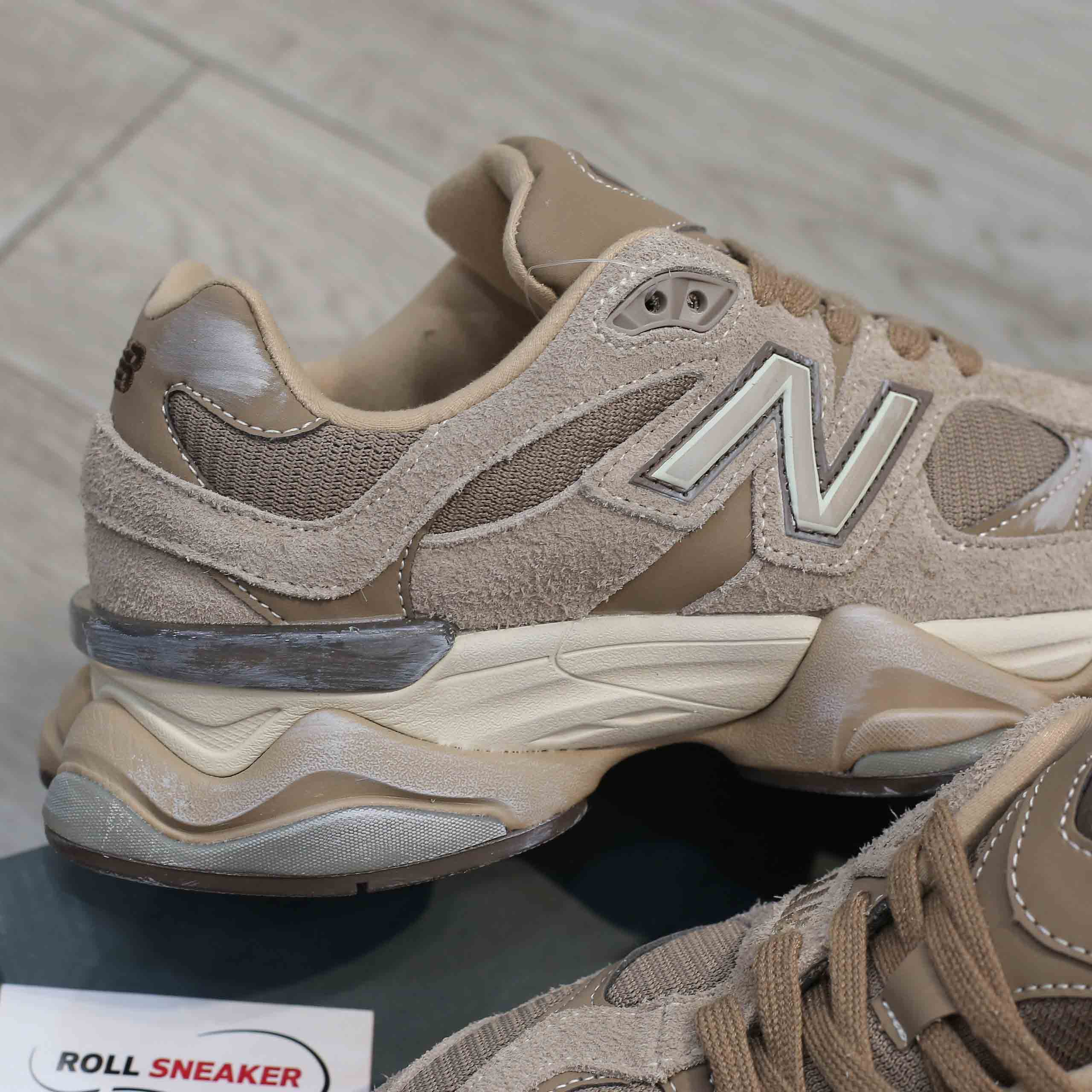 Giày New Balance 9060 Mushroom Timberwolf Like Auth