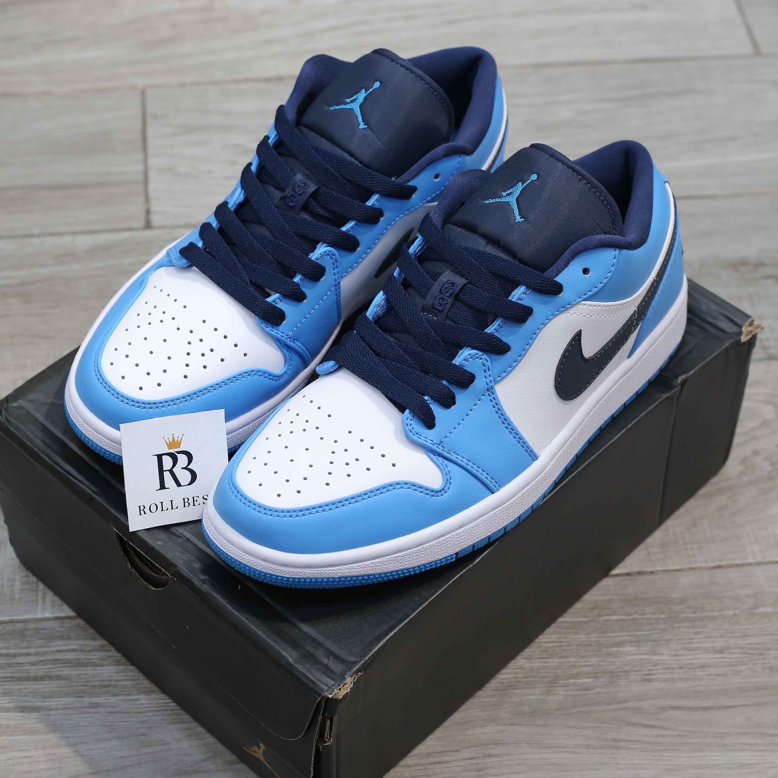 Giày Nike Air Jordan 1 Low UNC 2021 Best Quality