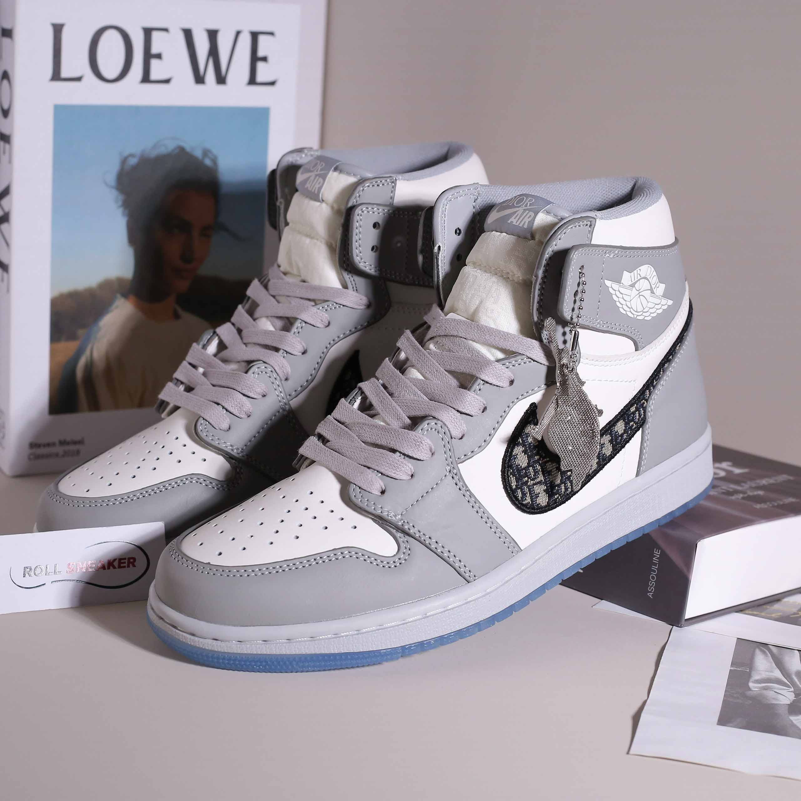 Giày Nike Air Jordan 1 Retro High Dior Best Quality – Thanh Lý No Box New 100%