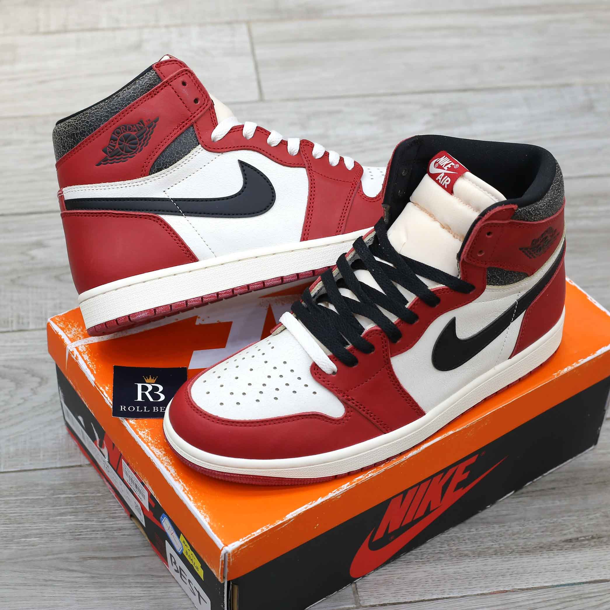 Giày Nike Air Jordan 1 Retro High OG ‘Lost & Found’ Best Quality