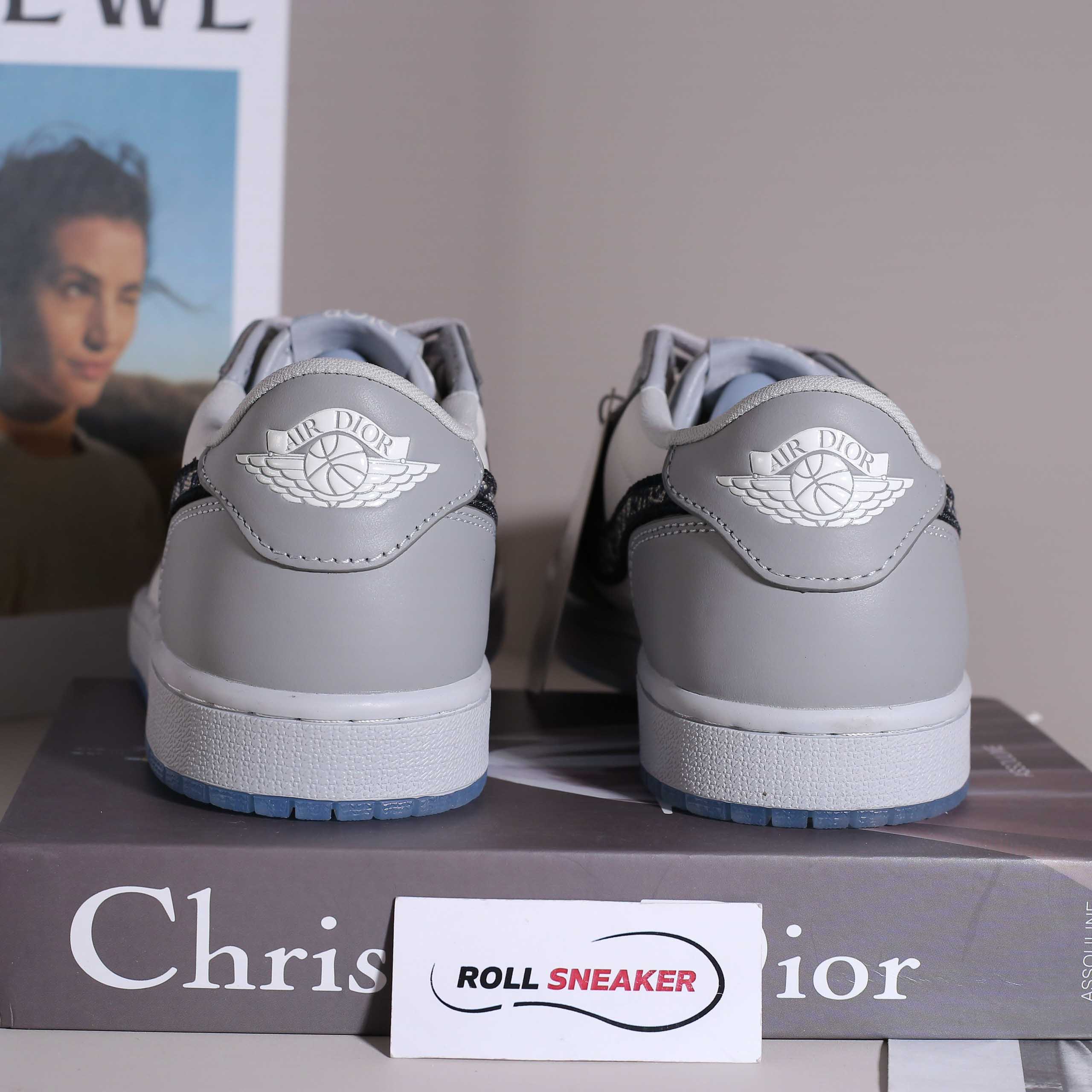 Giày Nike Air Jordan 1 Retro Low Dior Best Quality – Thanh Lý No Box New 100%
