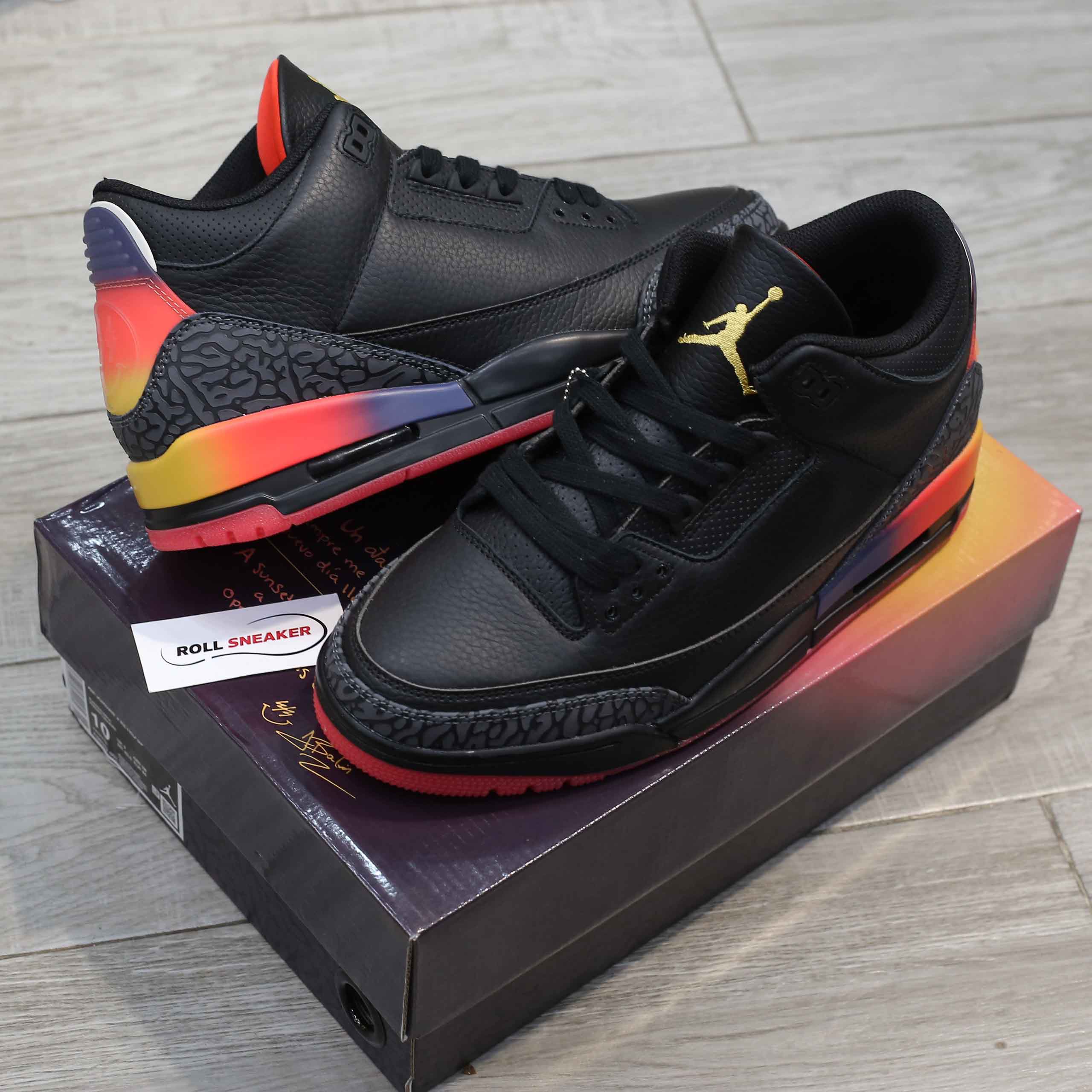 Giày Nike Air Jordan 3 Retro J Balvin Rio Best Quality