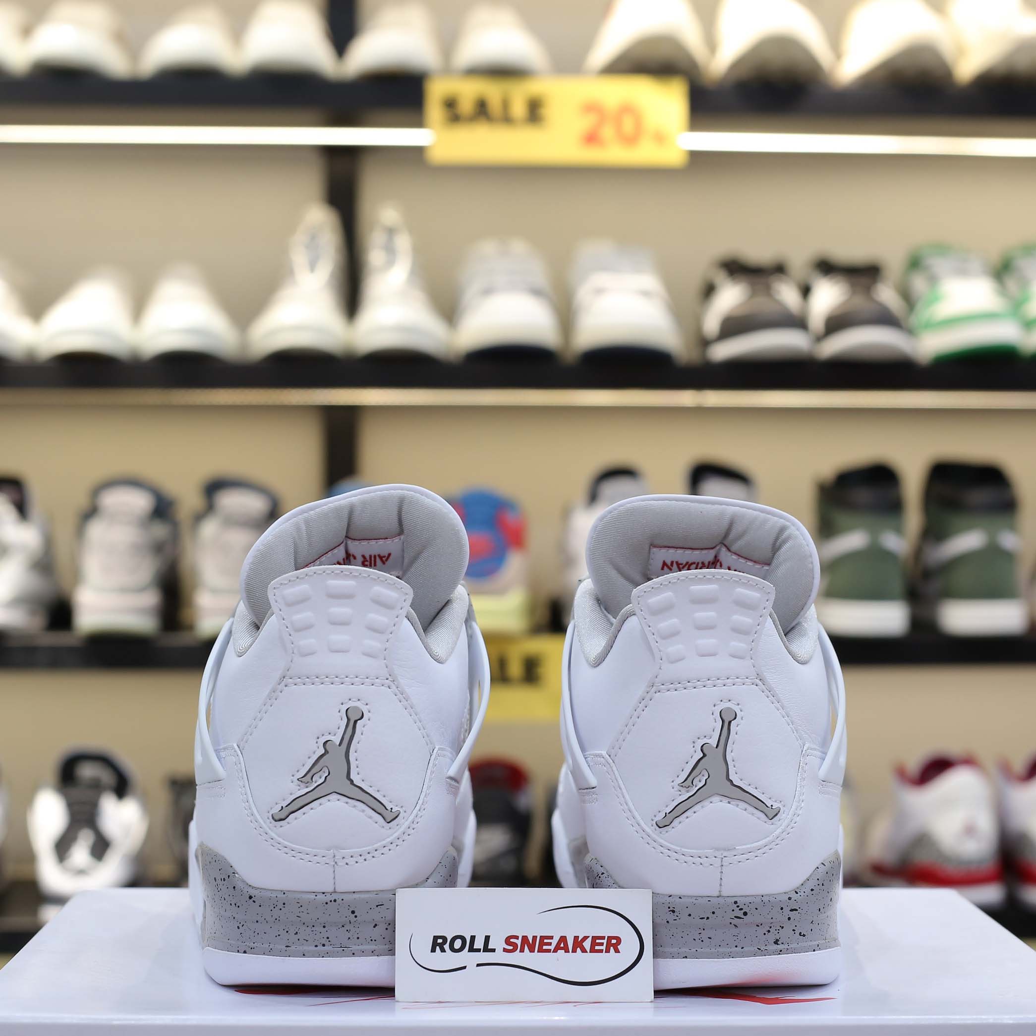 Giày Nike Air Jordan 4 White Oreo 2021 Best Quality