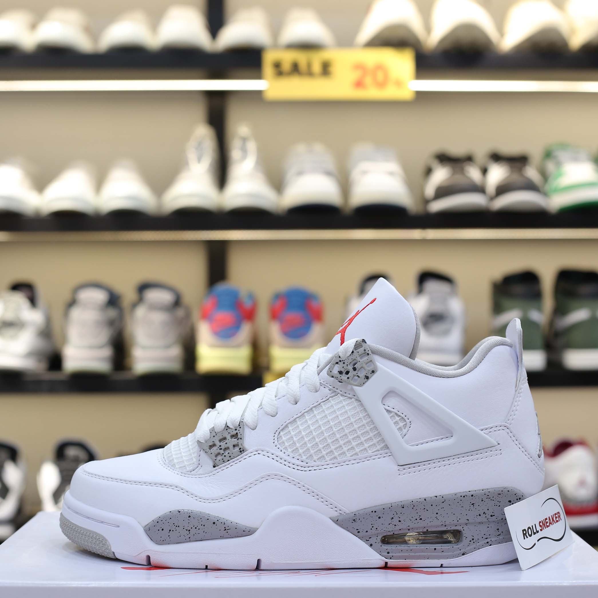Giày Nike Air Jordan 4 White Oreo 2021 Best Quality