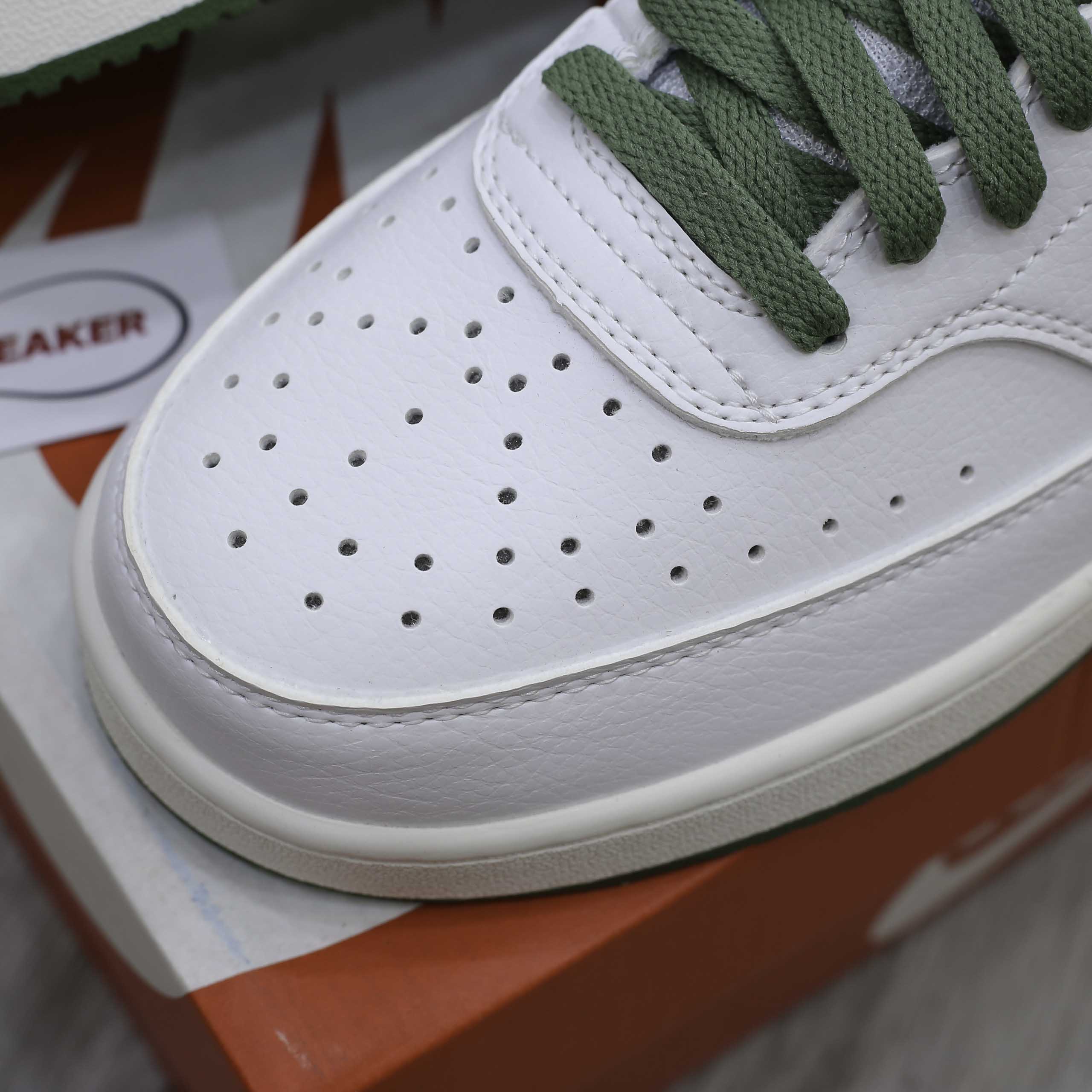 Giày Nike Court Vision Low - White Green Like Auth