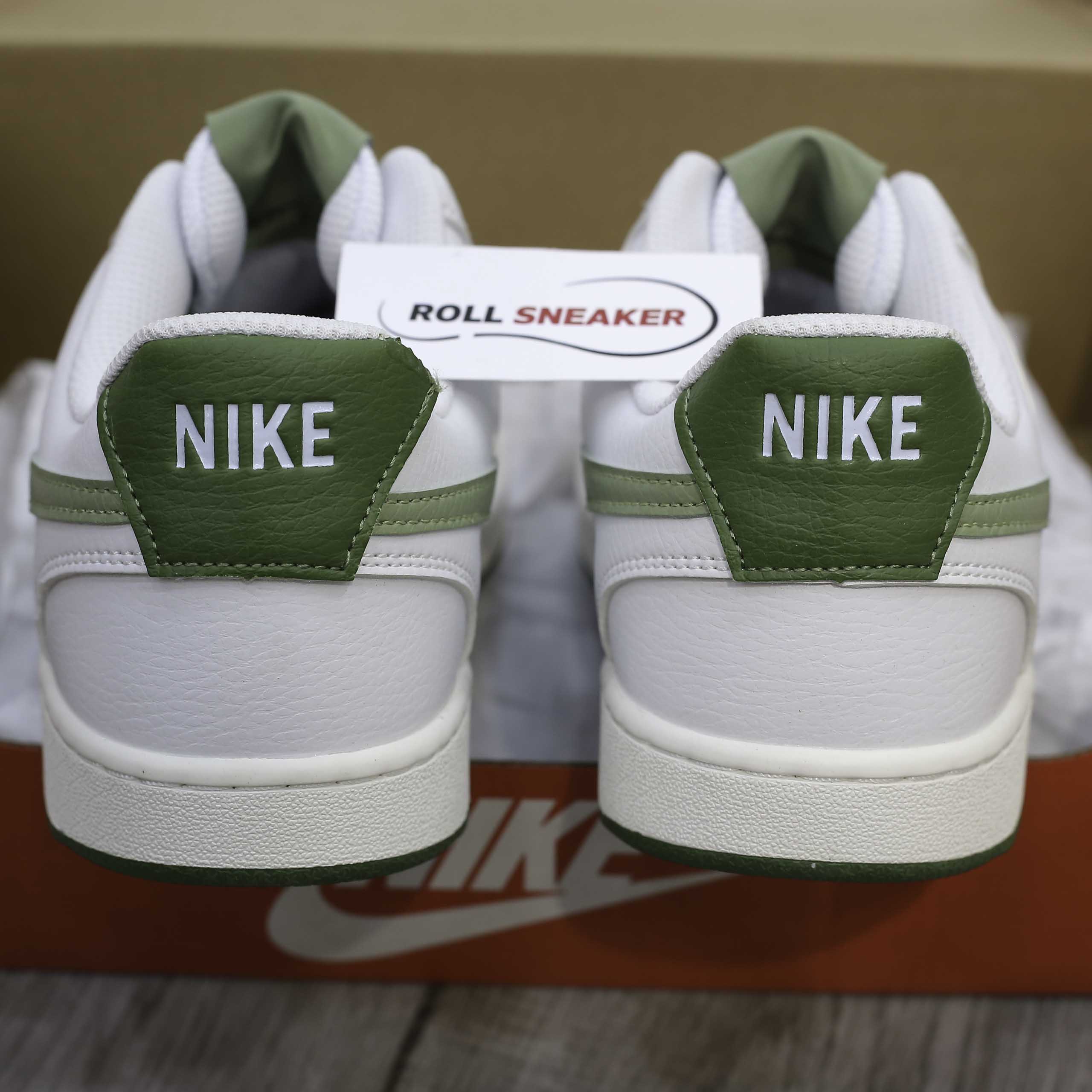 Giày Nike Court Vision Low - White Green Like Auth