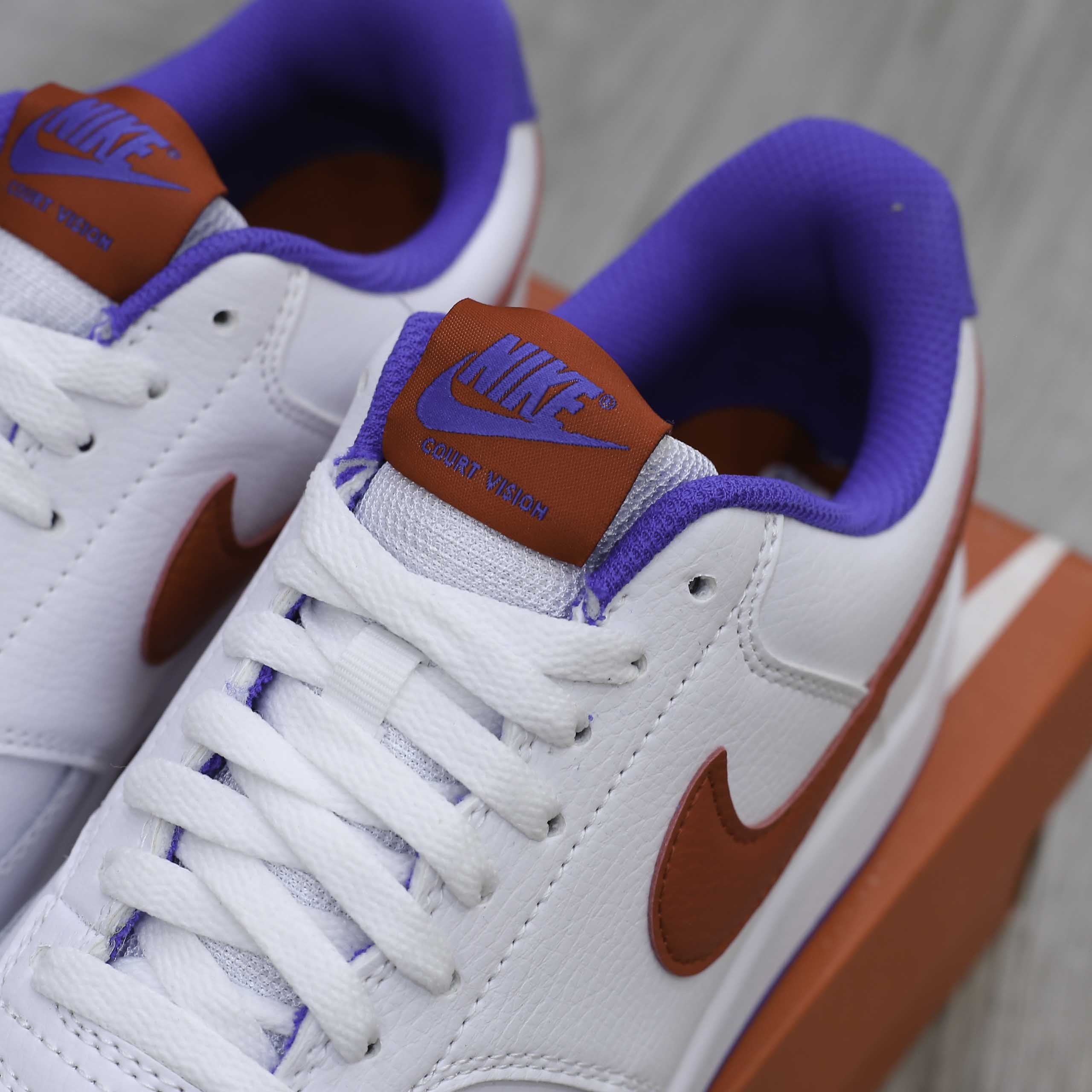 Giày Nike Court Vision Low - White Red Blue Like Auth