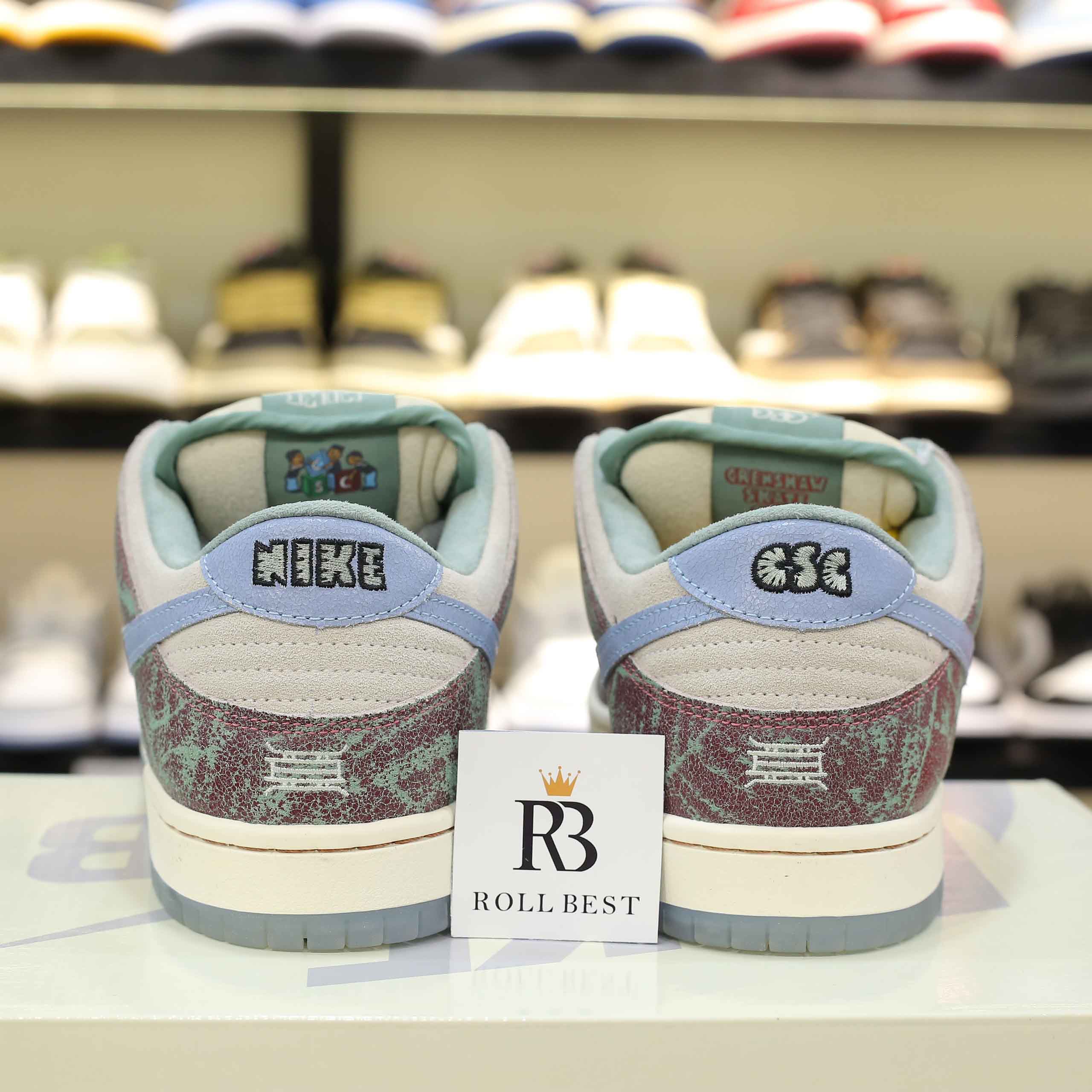 Giày Nike SB Dunk Low ‘Crenshaw Skate Club’ Best Quality