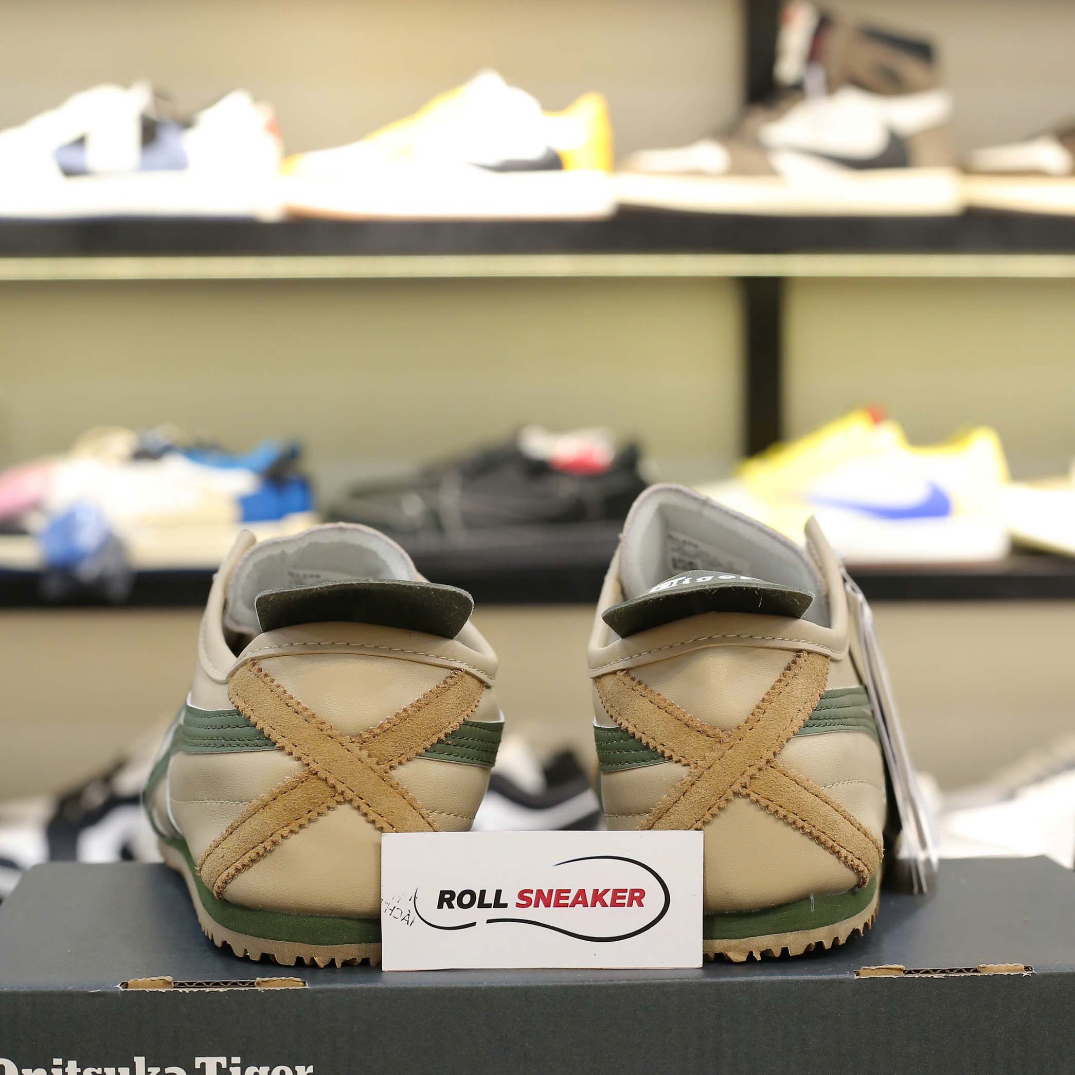 Giày Onitsuka Tiger Mexico 66 Beige Green Like Auth
