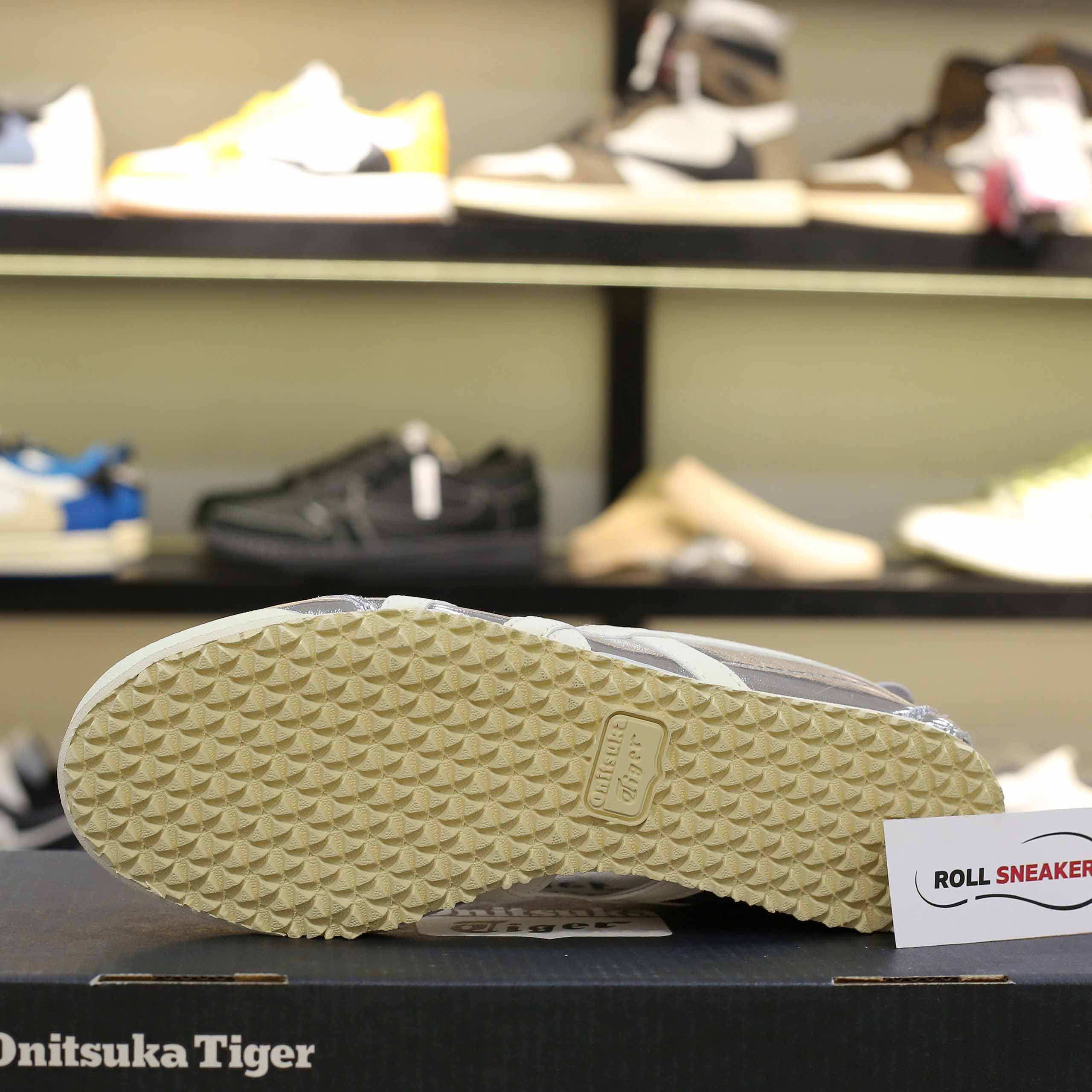 Giày Onitsuka Tiger Mexico 66 Silver Off White Like Auth