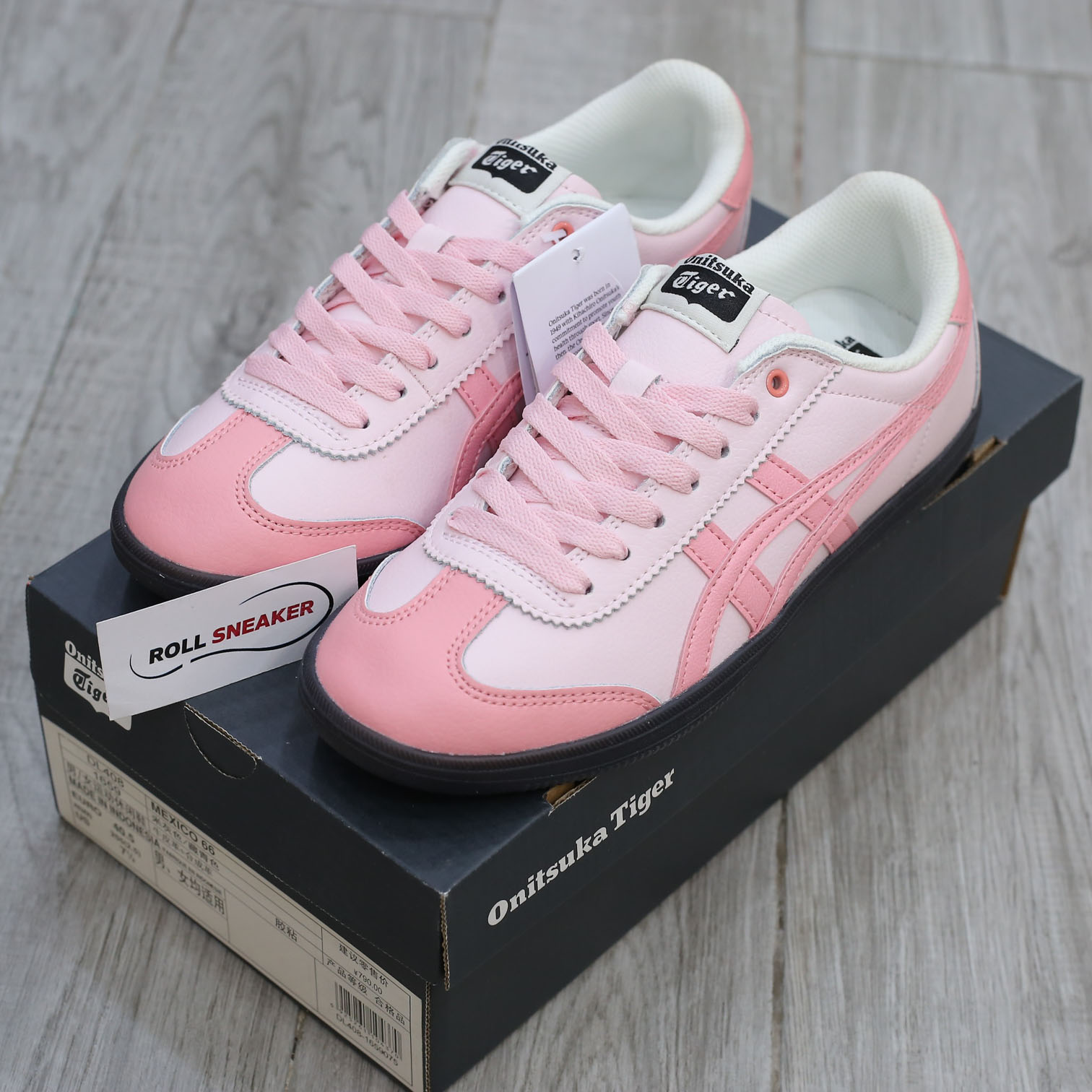 Giày Onitsuka Tiger Tokuten Custom Pastel Pink Like Auth