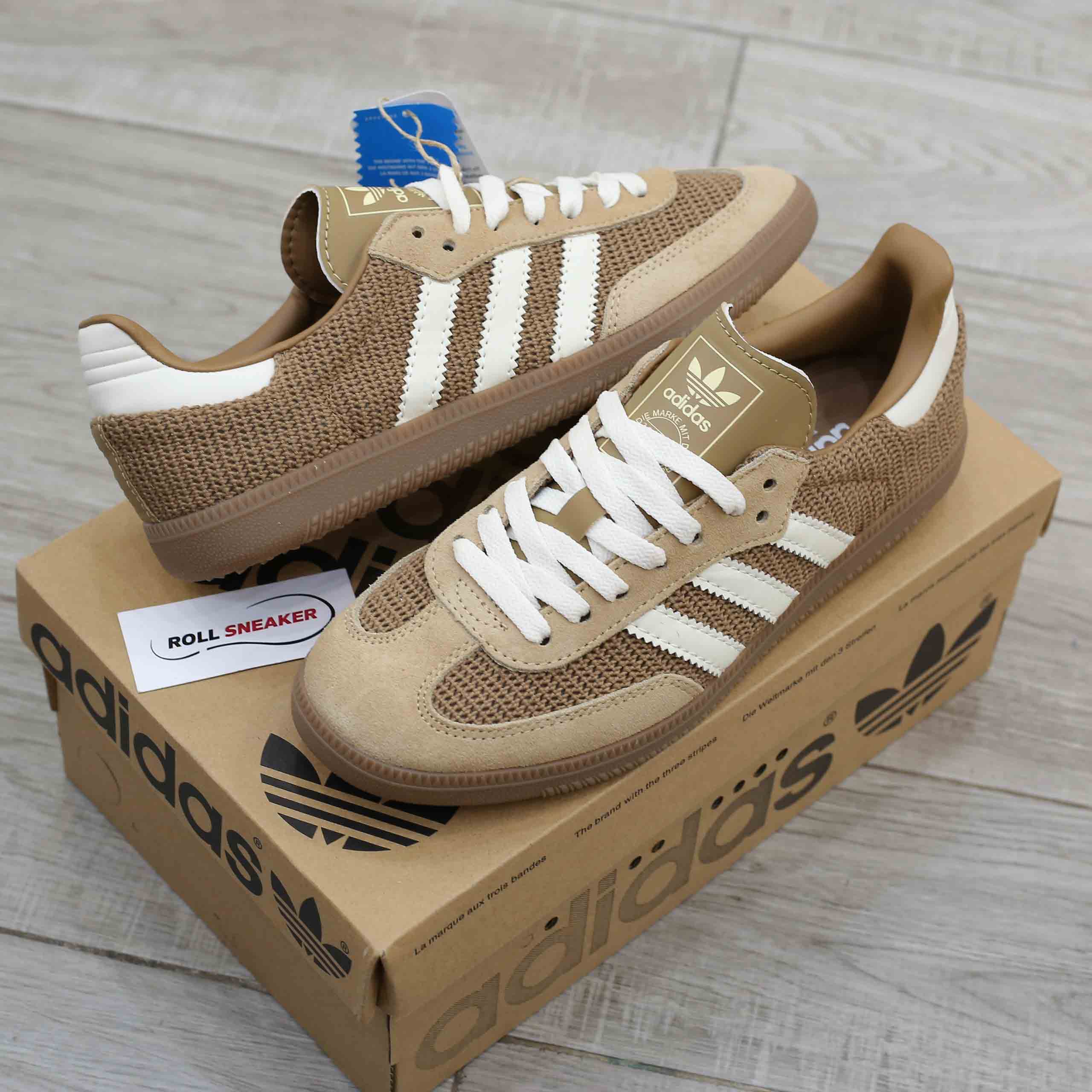 Giày Adidas Samba OG Cardboard Like Auth