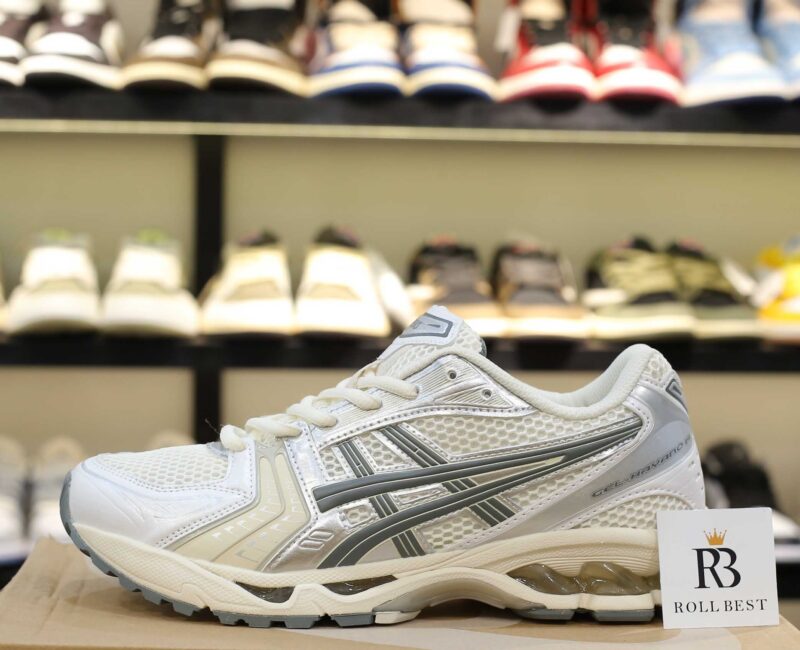 Giày Asics Gel-Kayano 14 Birch Dark Pewter Best Quality