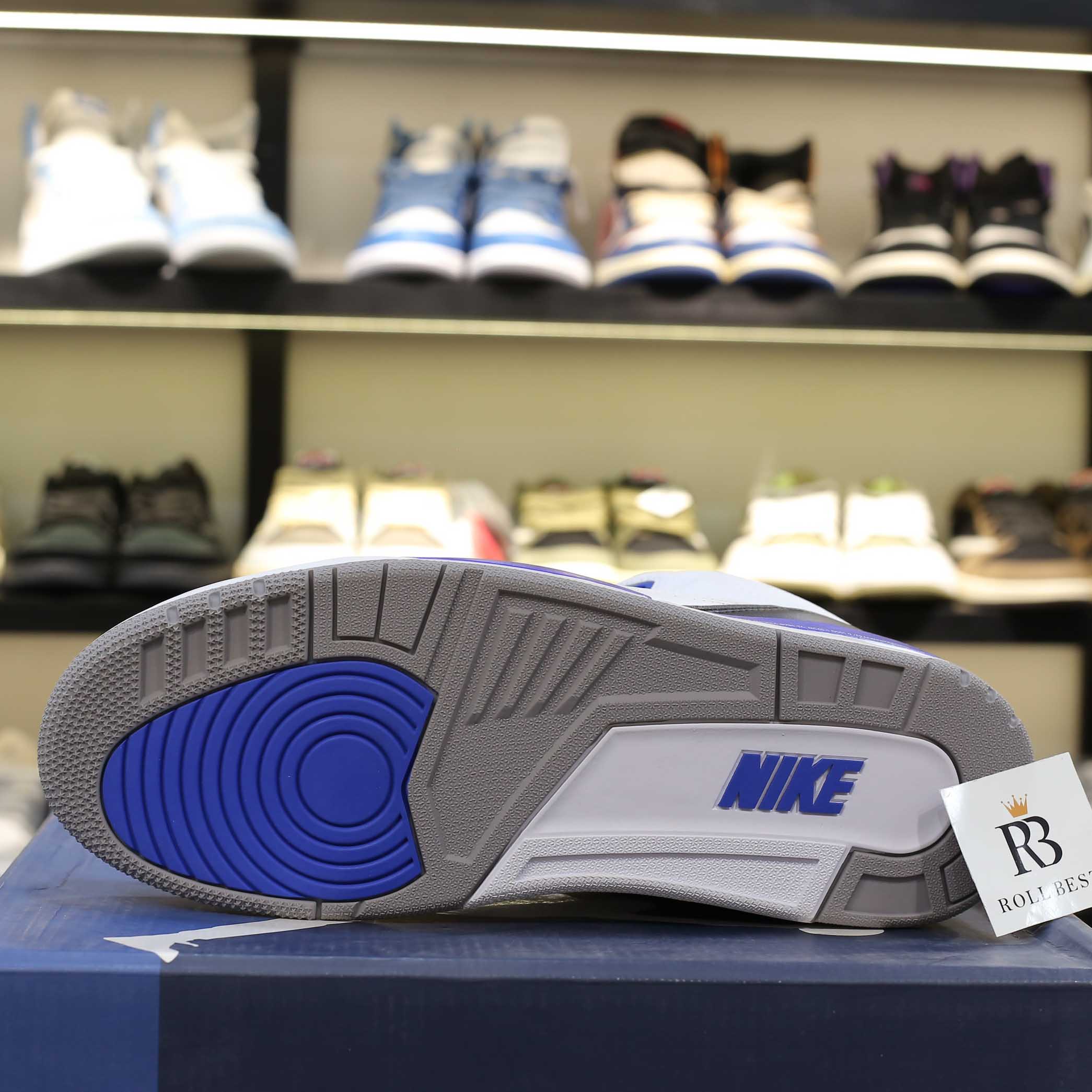 Giày Nike Air Jordan 3 Retro Racer Blue Best Quality
