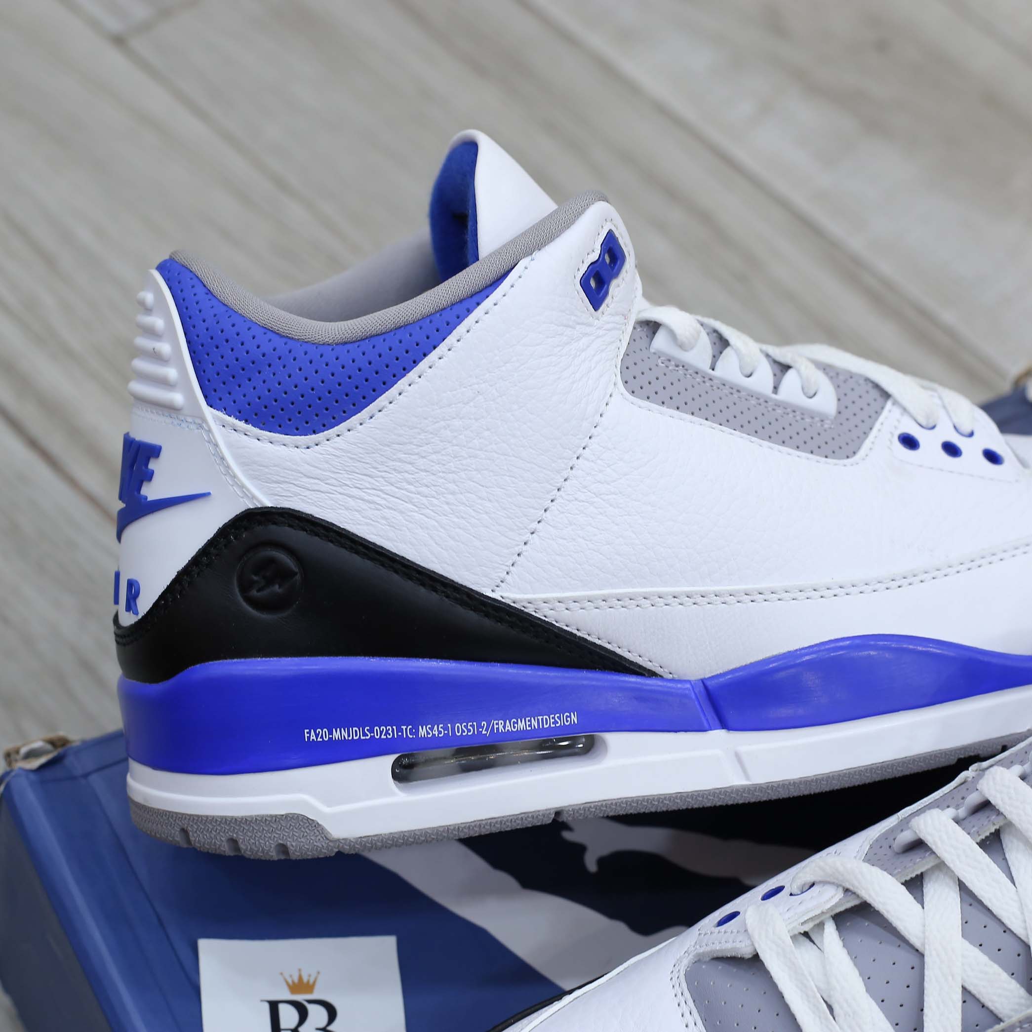 Giày Nike Air Jordan 3 Retro Racer Blue Best Quality