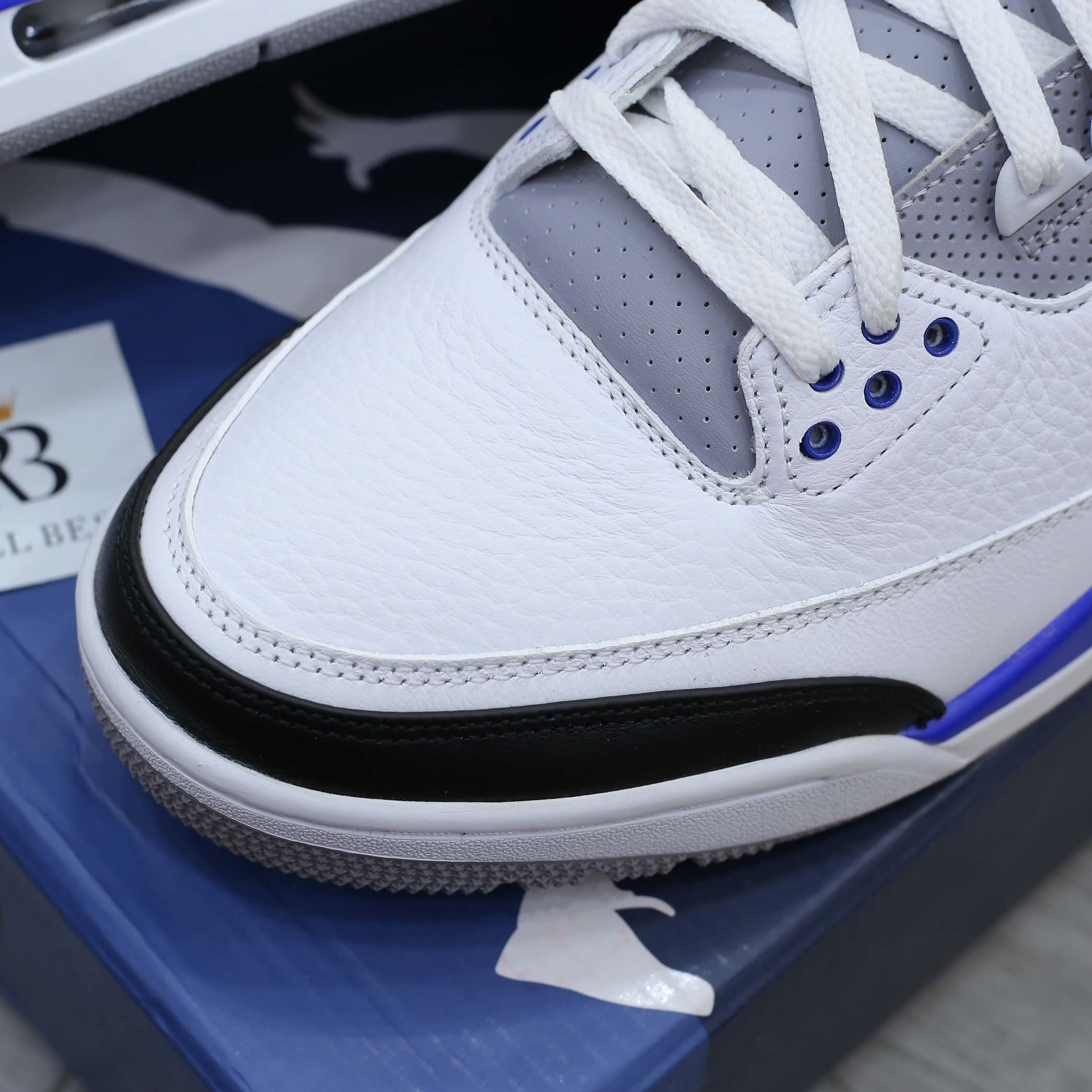 Giày Nike Air Jordan 3 Retro Racer Blue Best Quality