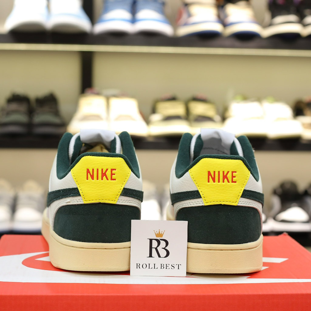 Giày Nike Court Vision Low Sail Pro Green Opti Yellow Best Quality