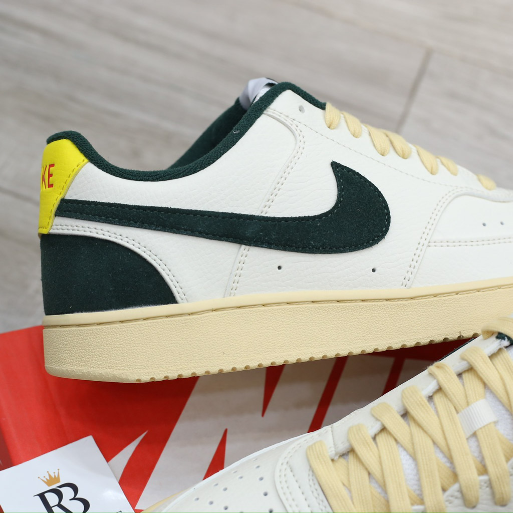Giày Nike Court Vision Low Sail Pro Green Opti Yellow Best Quality