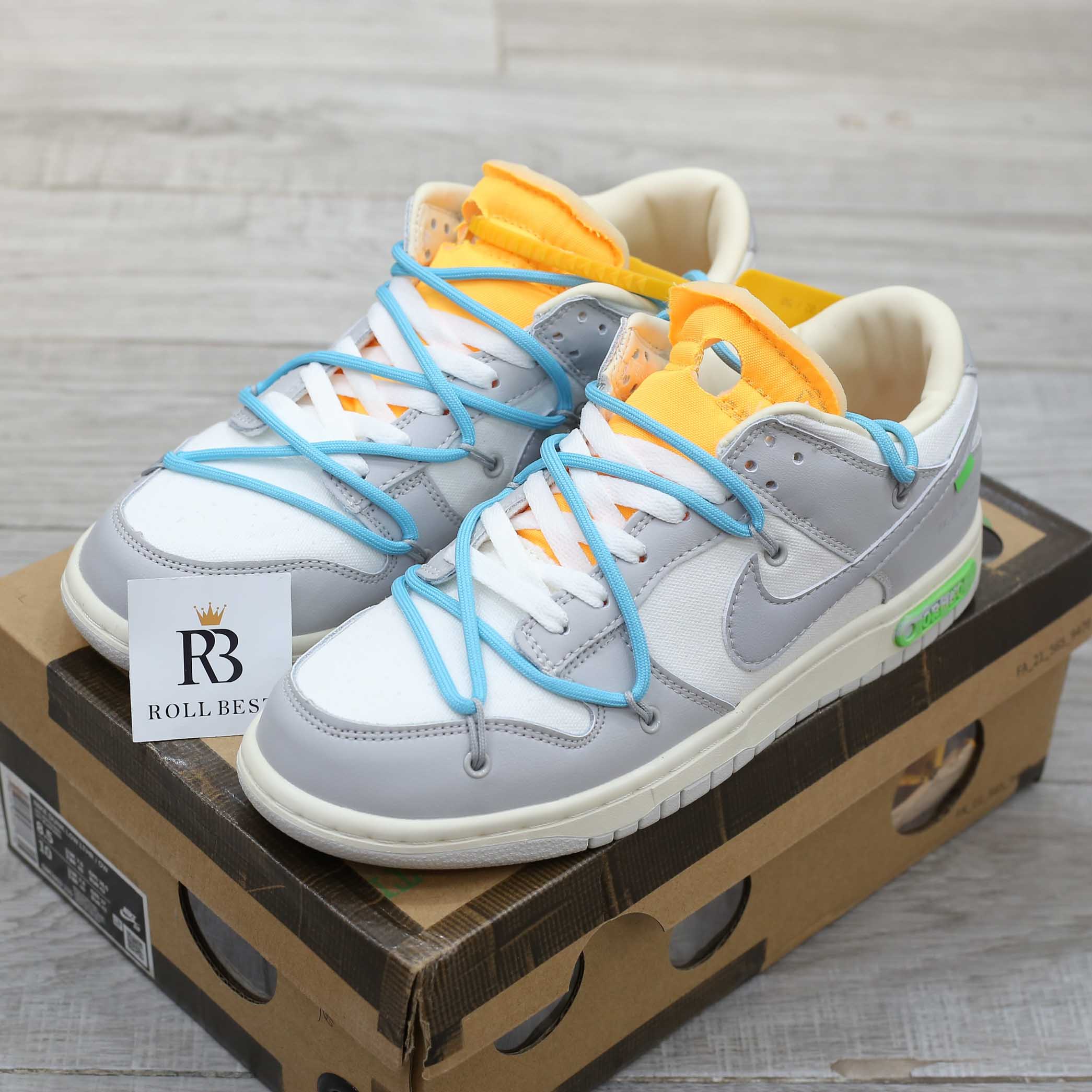 Giày Nike Off-White x Dunk Low ‘Lot 02 Of 50’ Best Quality